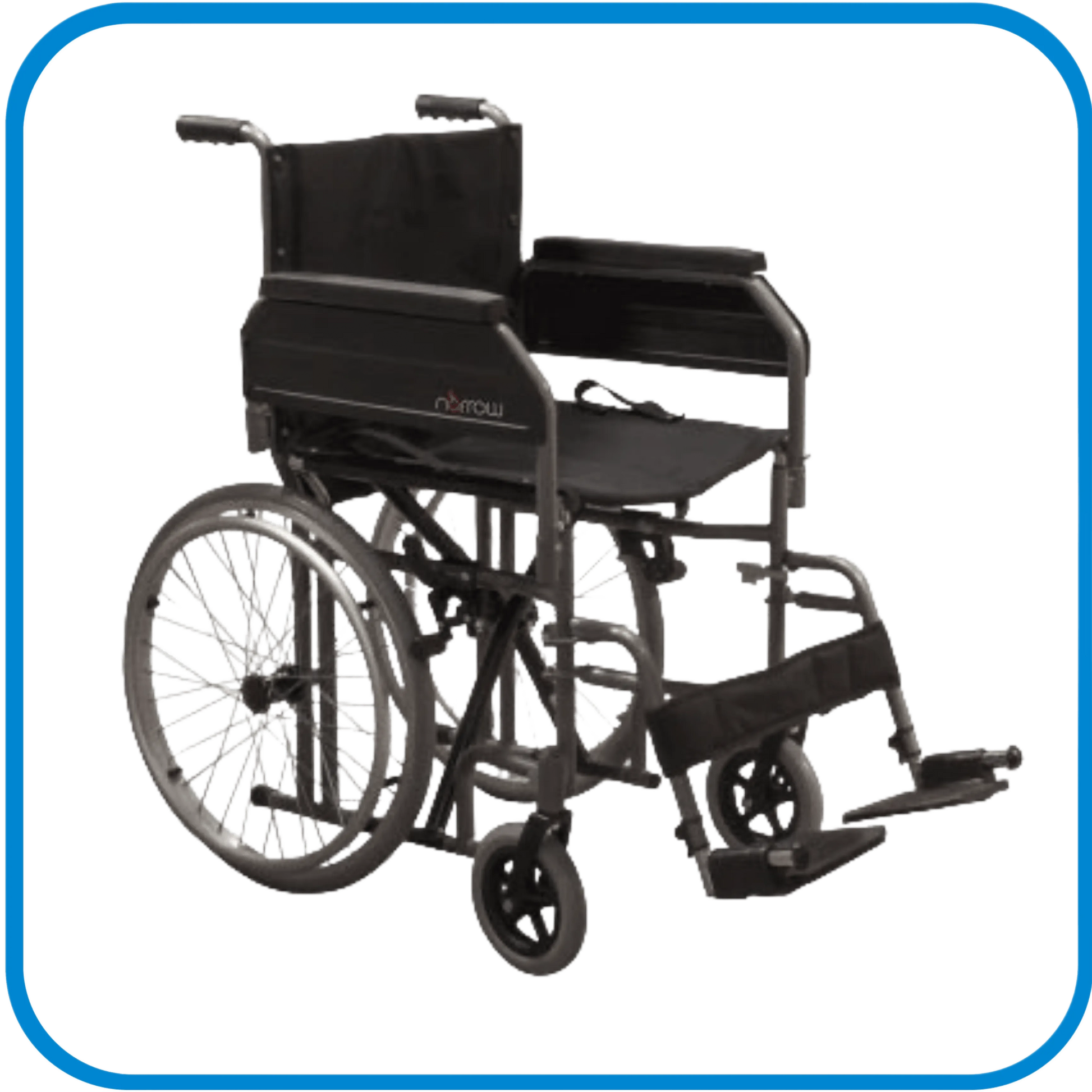 Carrozzina Autospinta Ingombri Ridotti Mod. Narrow - L&G Sport e Benessere