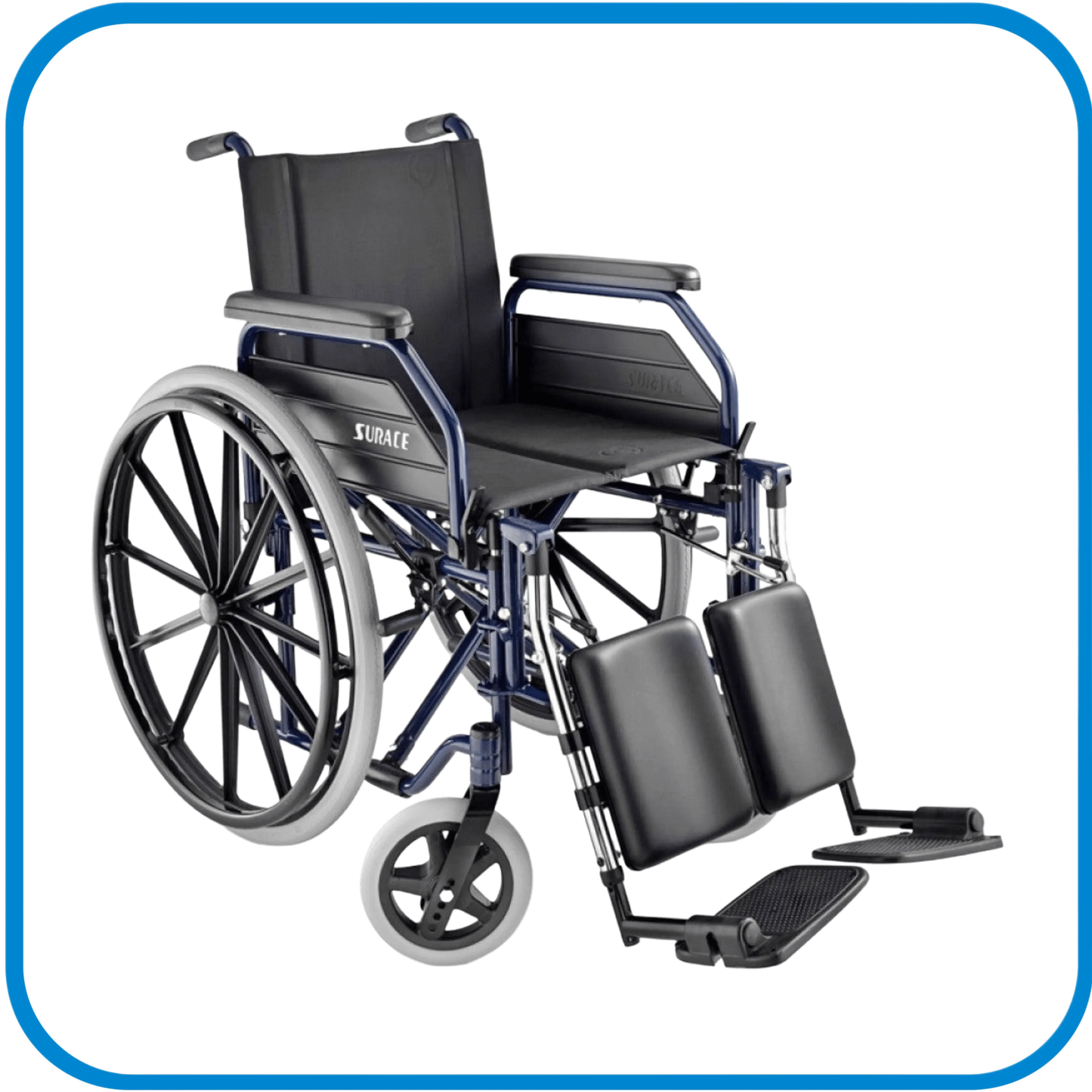 Carrozzina Autospinta Seduta 43 Monoguida A Sx - L&G Sport e Benessere