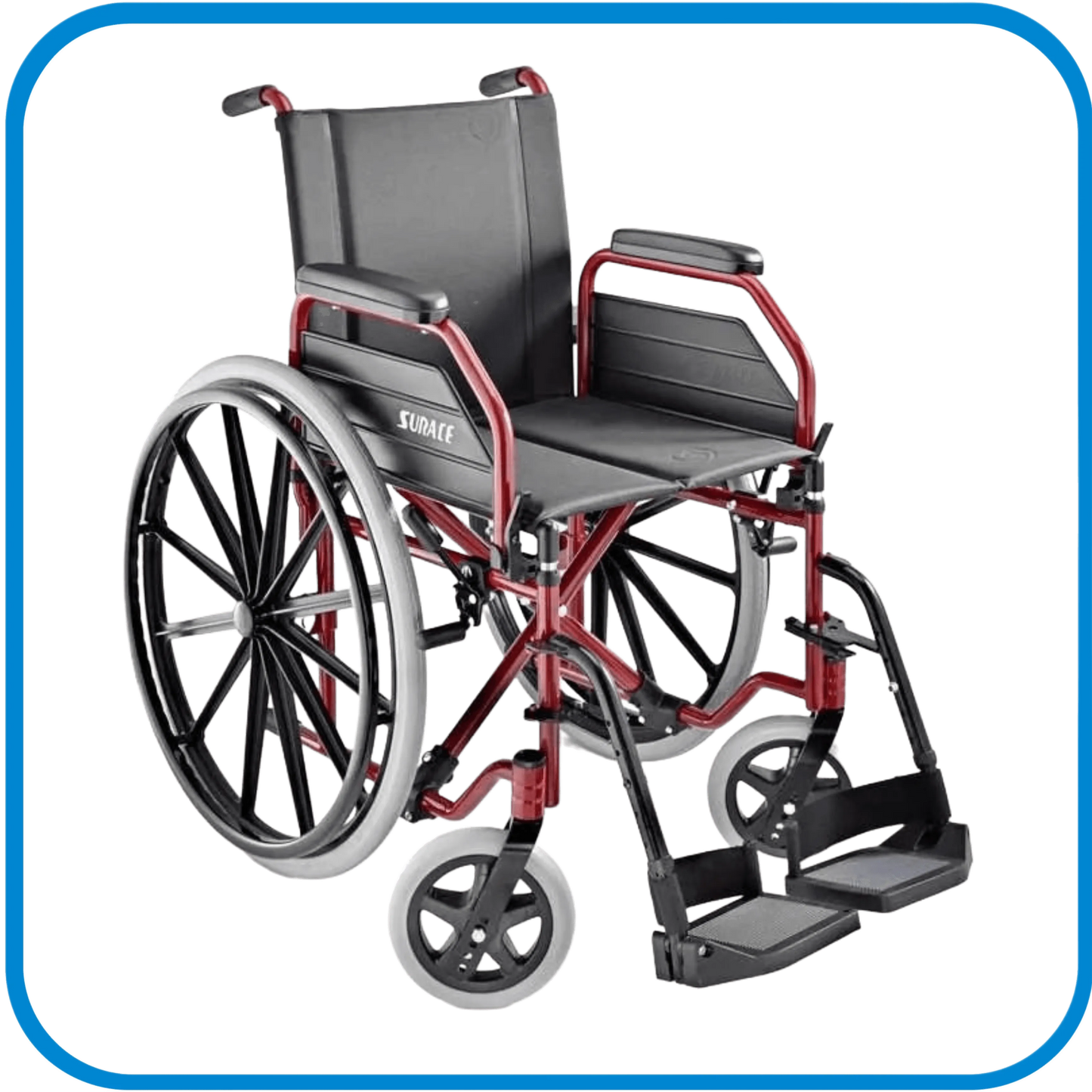 Carrozzina Autospinta + Pedane Elevabili - L&G Sport e Benessere