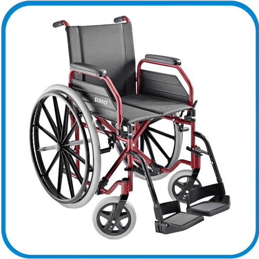 Carrozzina Autospinta + Pedane Elevabili - L&G Sport e Benessere