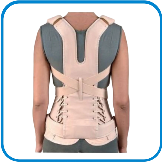 Busto Rigido Dorsolombare Con Spallacci Tipo "Taylor" 637 Camp Xxi - L&G Sport e Benessere