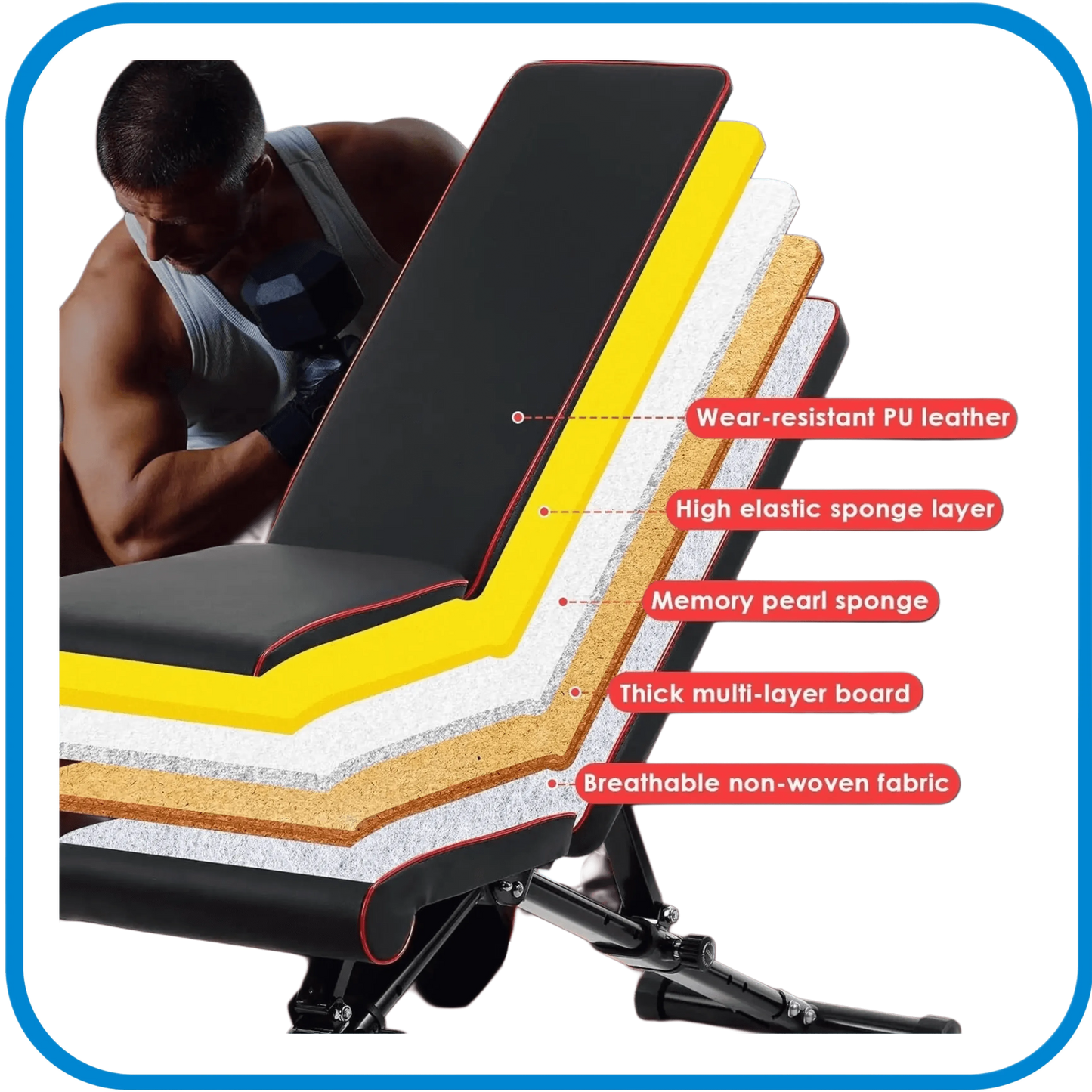 Panca Piana Regolabile - L&G Sport e Benessere