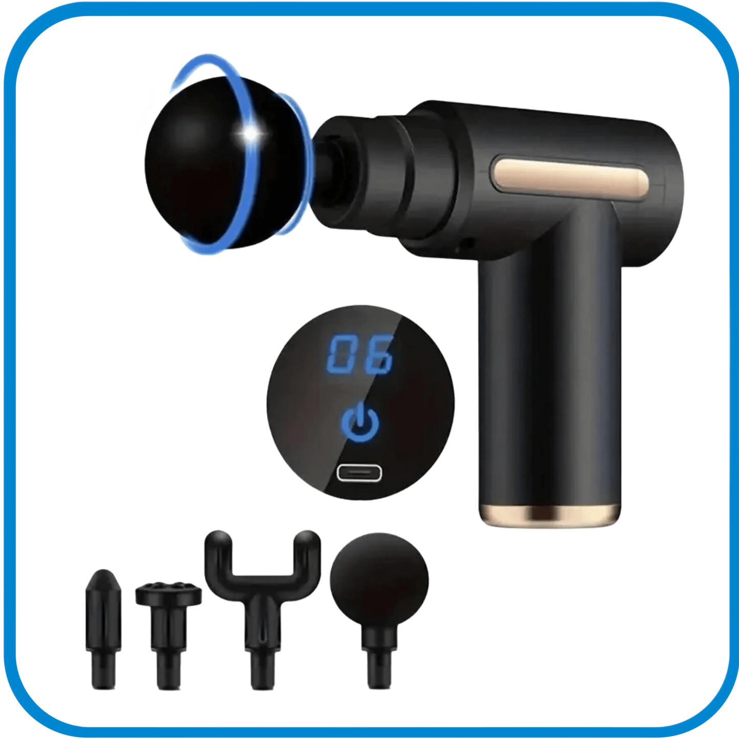 Massaggiatore Muscoli 6 Velocità - L&G Sport e Benessere