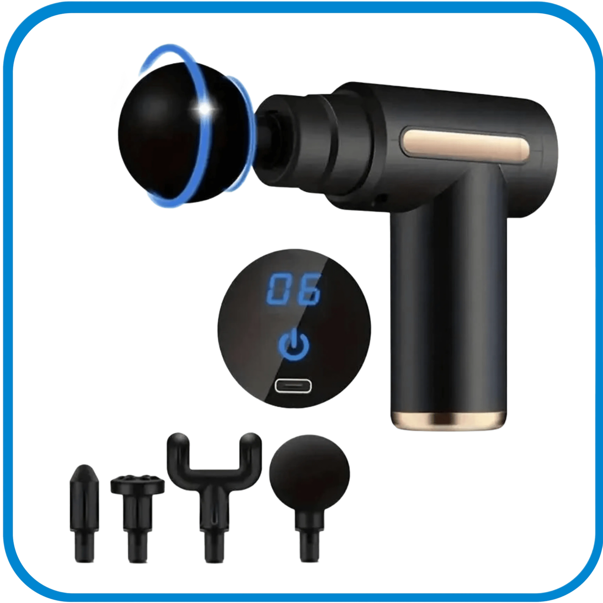 Massaggiatore Muscoli 6 Velocità - L&G Sport e Benessere