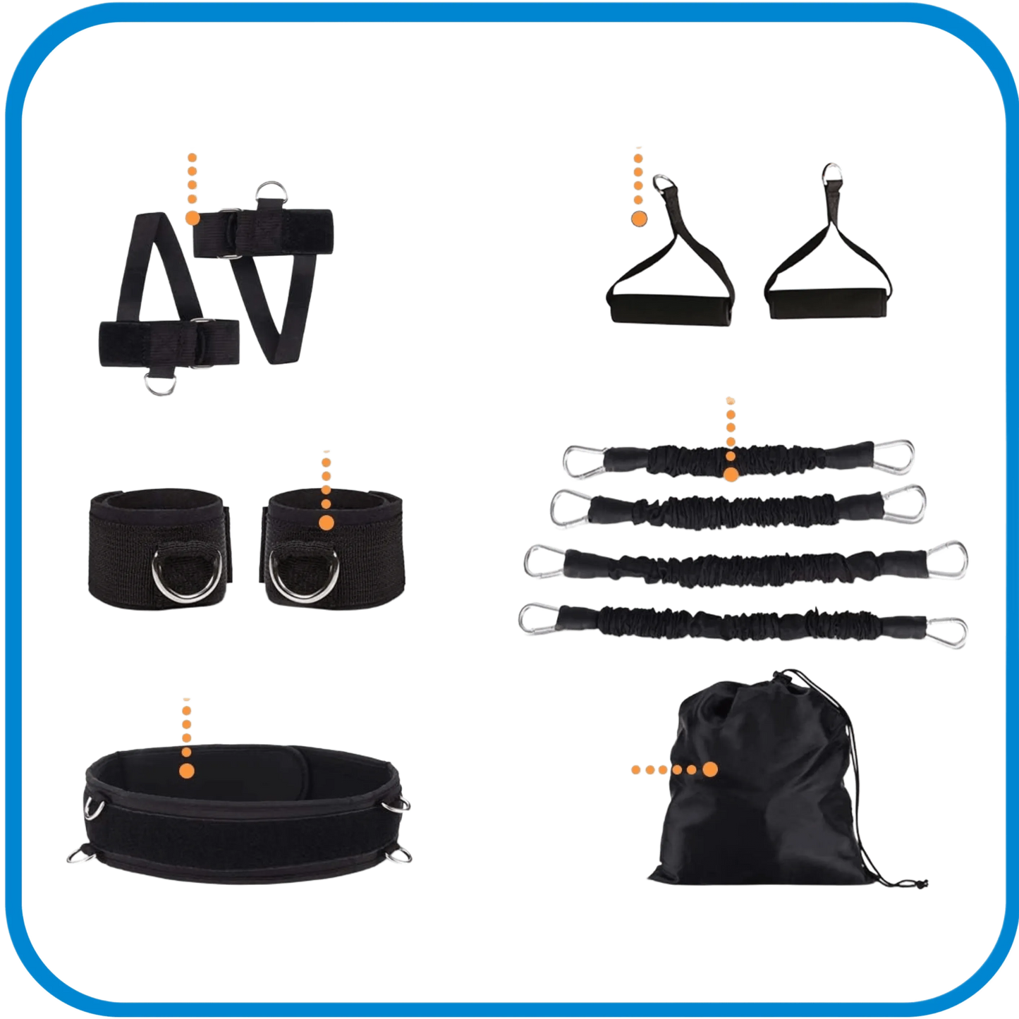 Set Allenamento Completo 12 PCS - L&G Sport e Benessere
