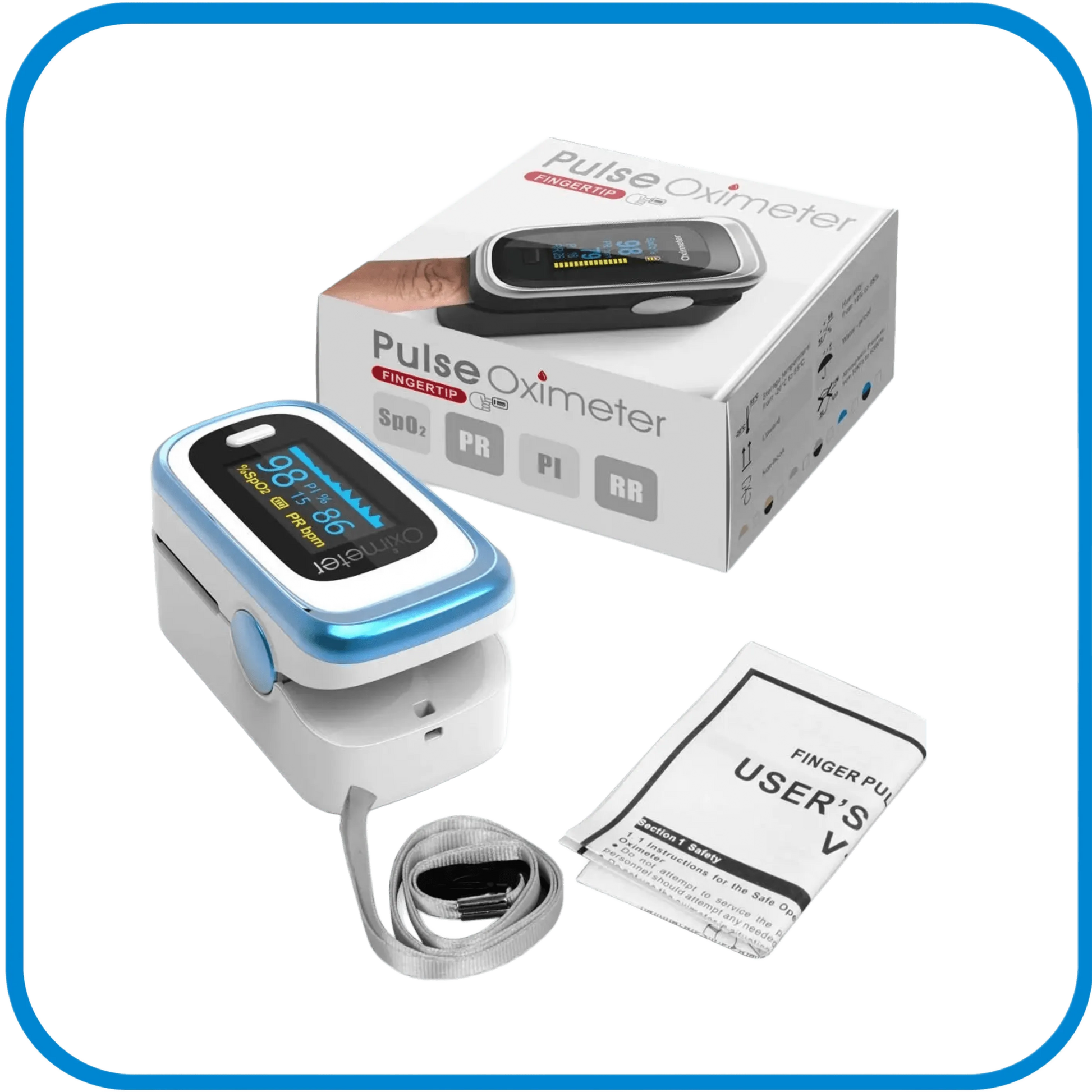 Kit Saturimetro Termometro A Distanza e Misuratore di Pressione - L&G Sport e Benessere