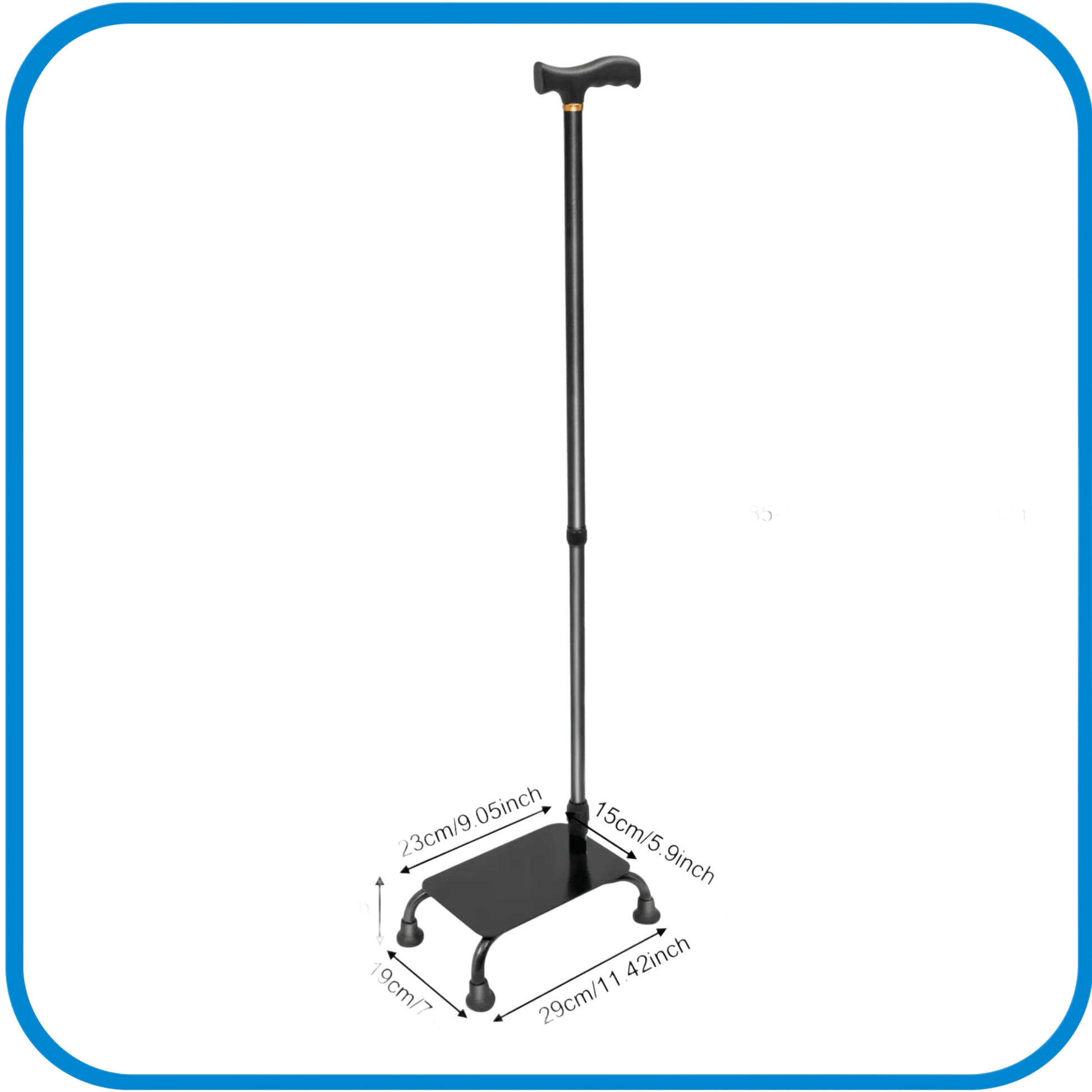 Bastone Scomponibile 2 In 1 Con Appoggio Largo - L&G Sport e Benessere