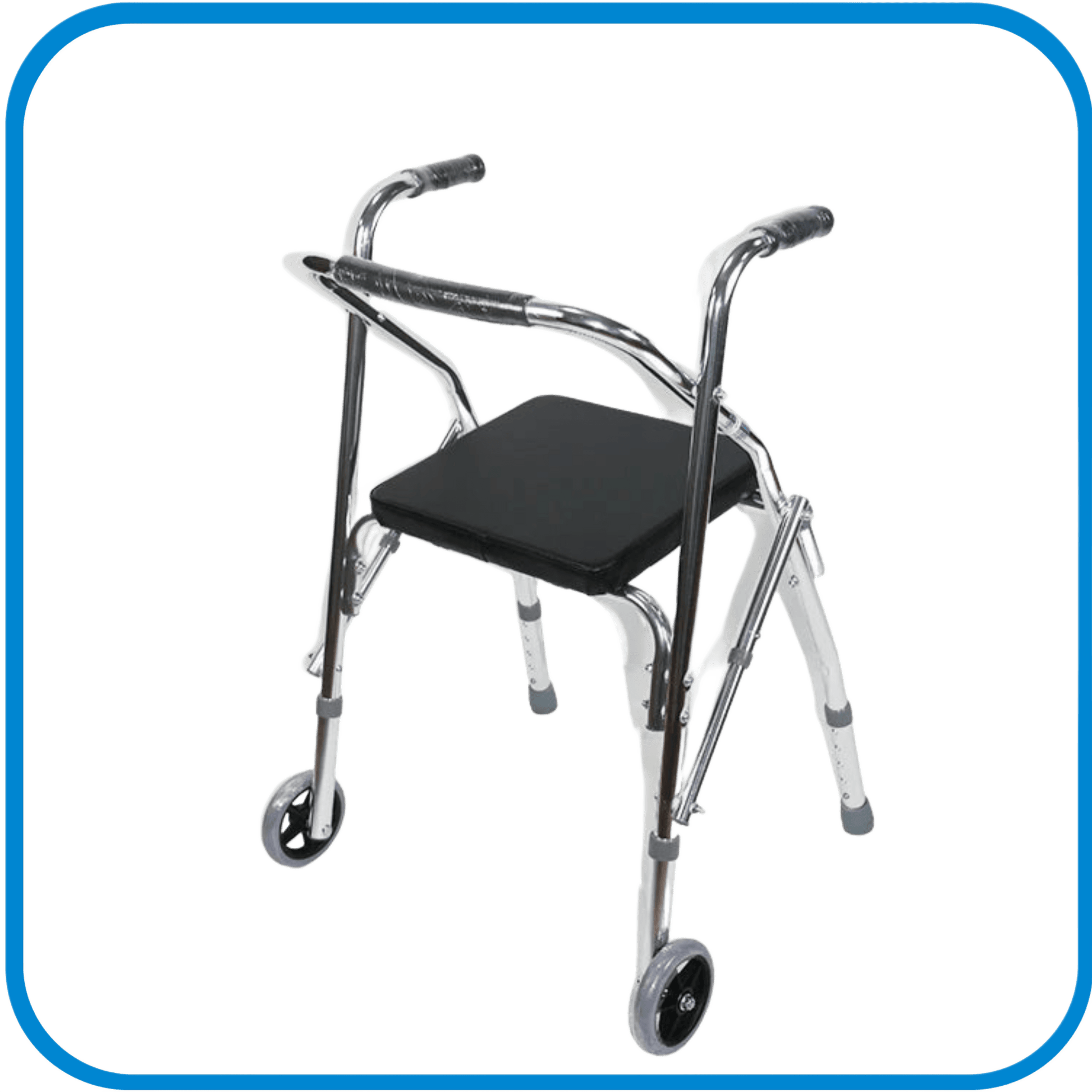 Deambulatore Con Sedia In Alluminio - L&G Sport e Benessere