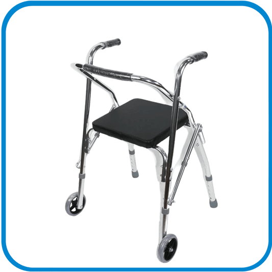 Deambulatore Con Sedia In Alluminio - L&G Sport e Benessere