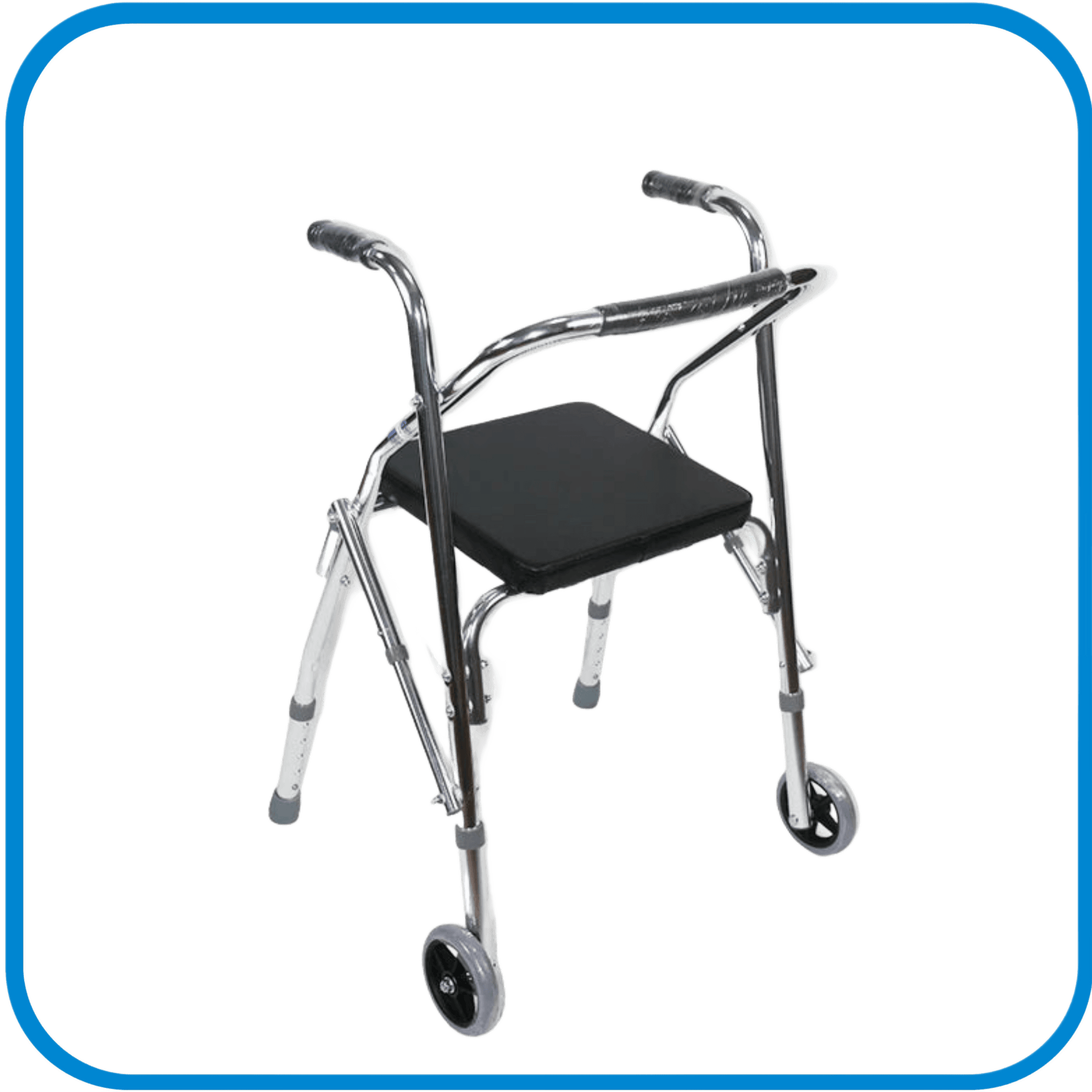 Deambulatore Con Sedia In Alluminio - L&G Sport e Benessere