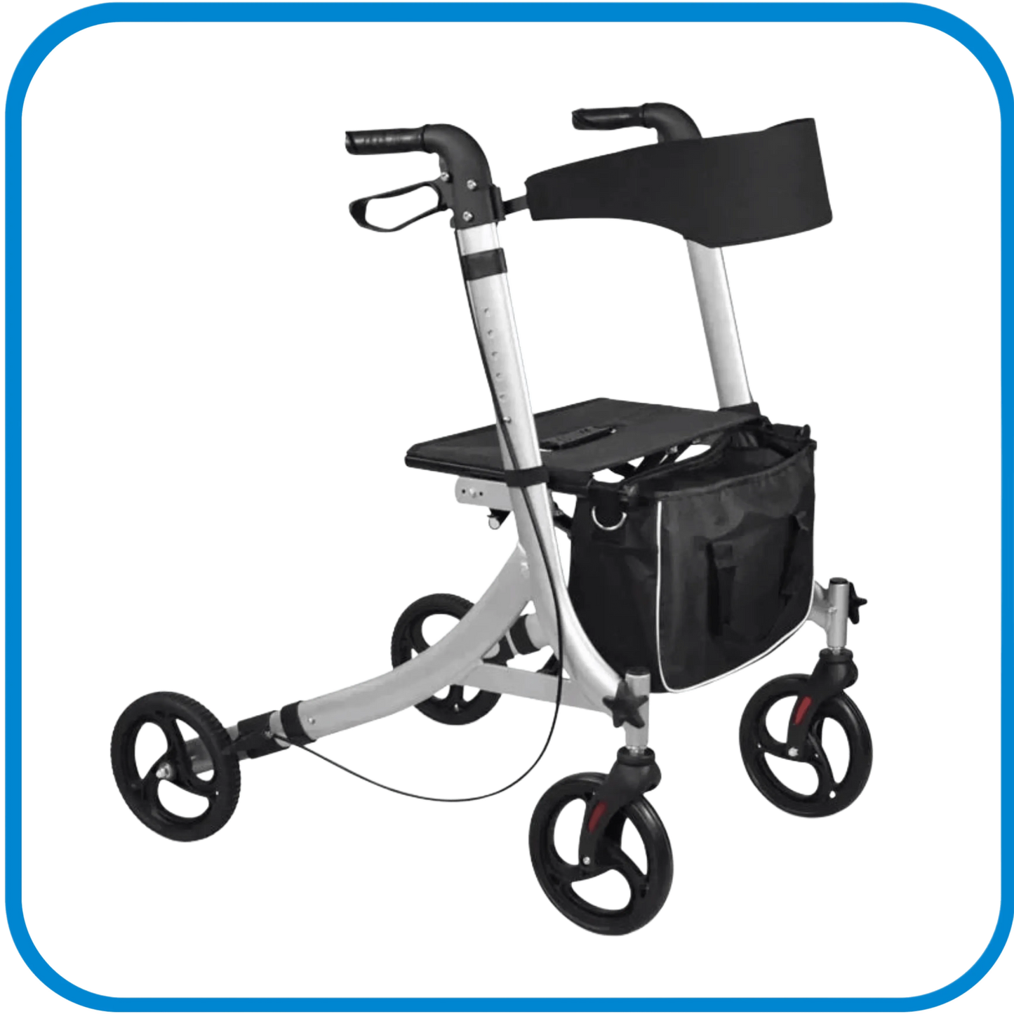 Deambulatore Con Seduta Pieghevole - L&G Sport e Benessere