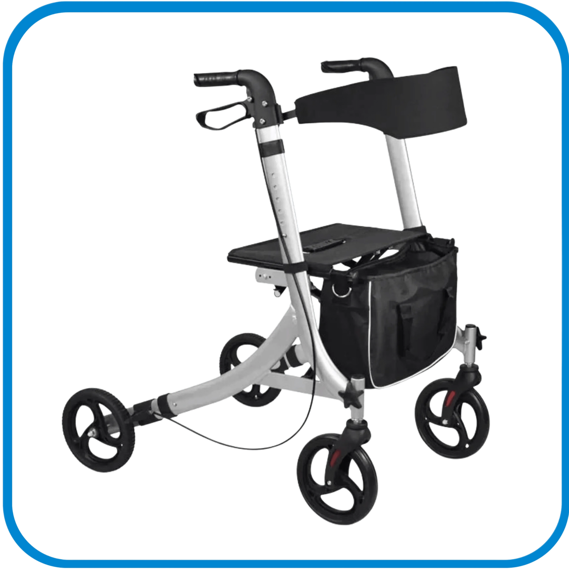 Deambulatore Con Seduta Pieghevole - L&G Sport e Benessere