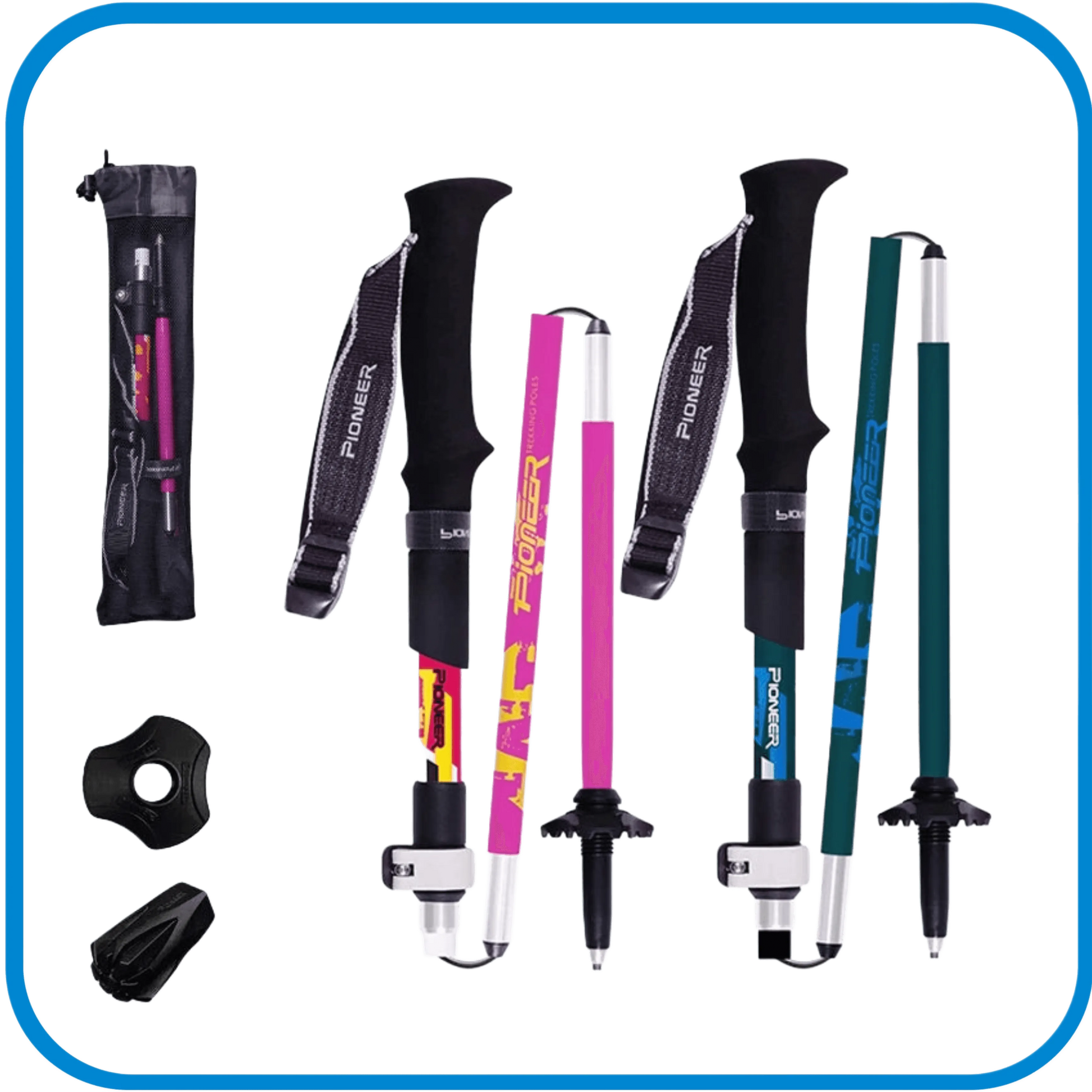 Bastone Trekking In Carbonio - L&G Sport e Benessere