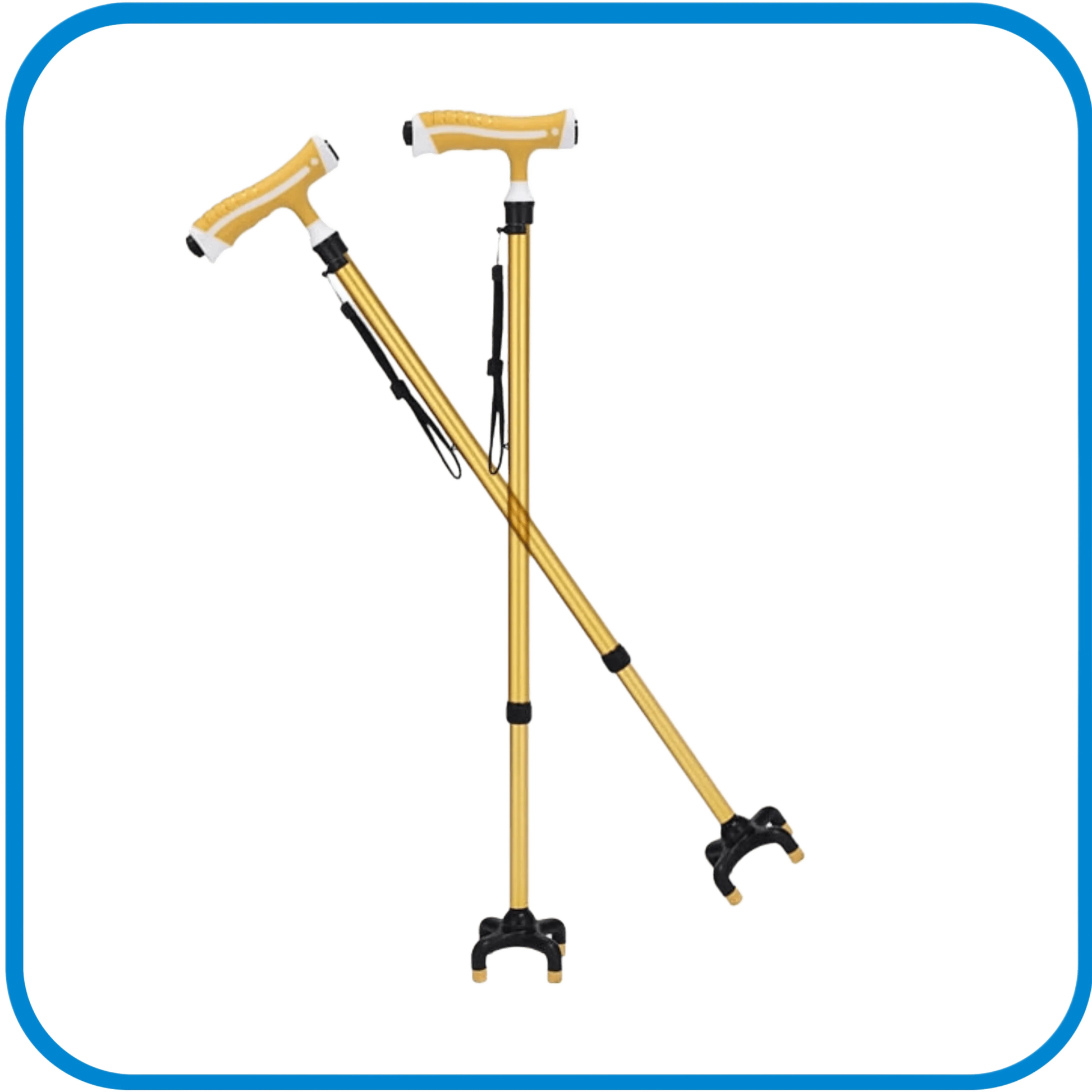 Bastone In Alluminio 4 Piedi - L&G Sport e Benessere