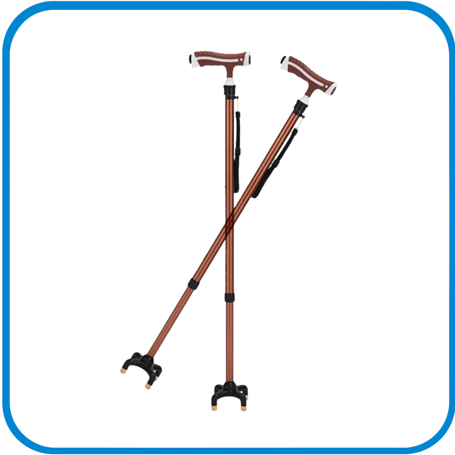 Bastone In Alluminio 4 Piedi - L&G Sport e Benessere