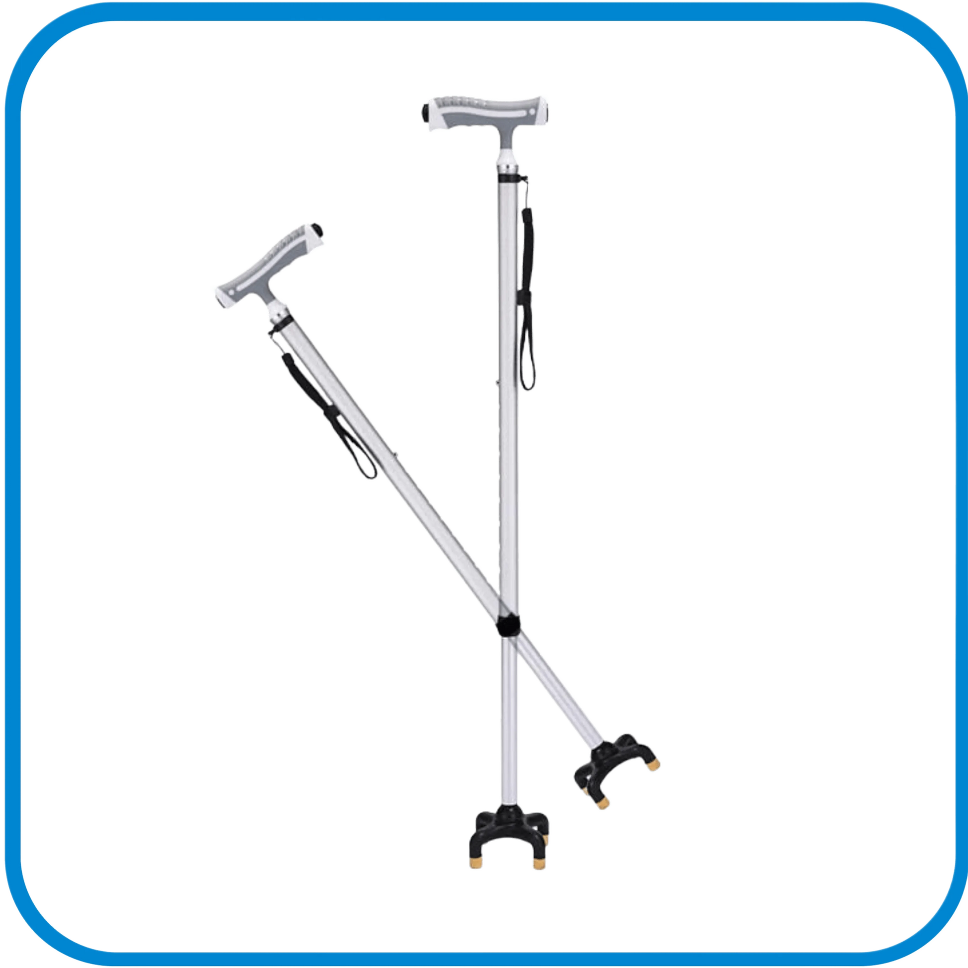 Bastone In Alluminio 4 Piedi - L&G Sport e Benessere