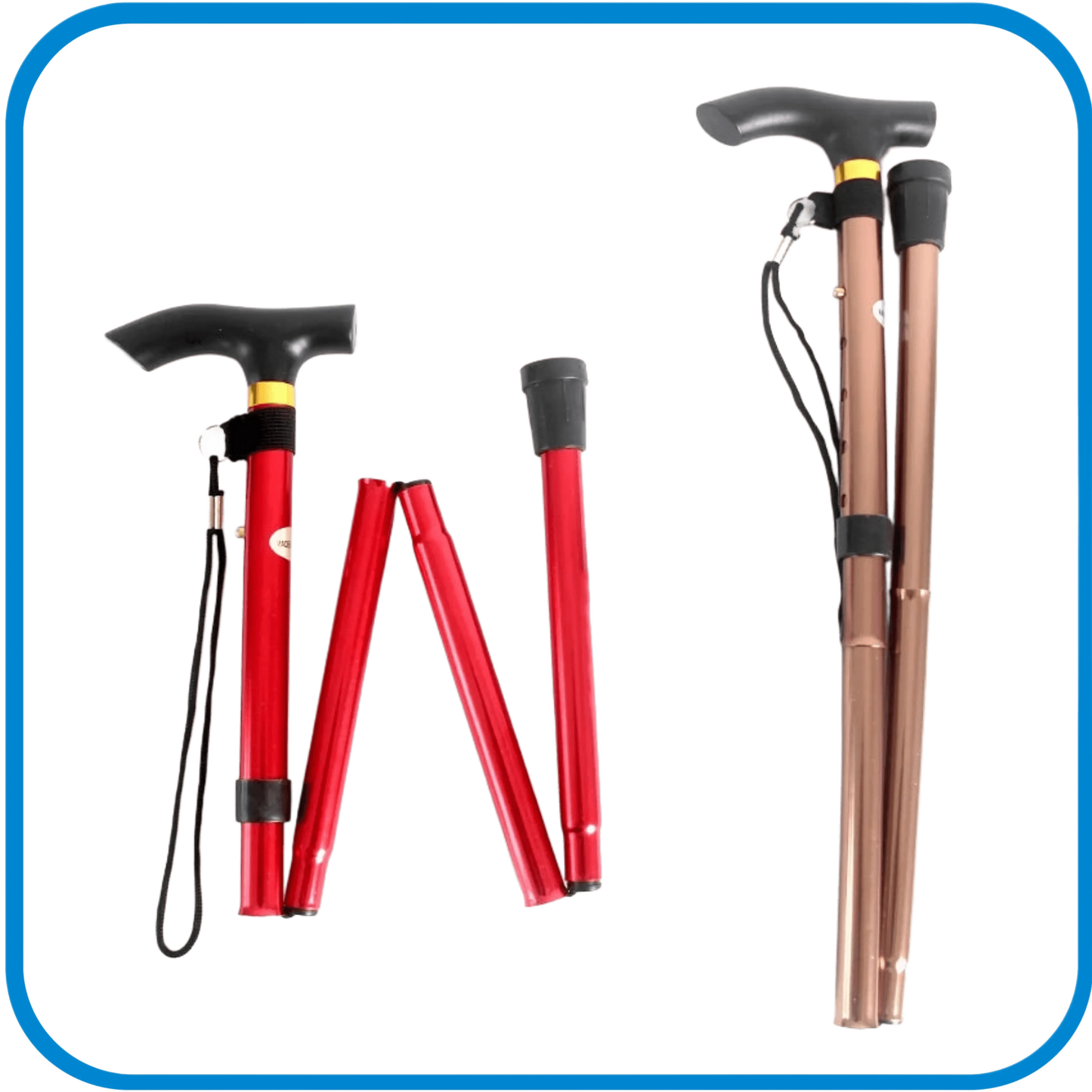 Bastone Da Passeggio Pieghevole - L&G Sport e Benessere