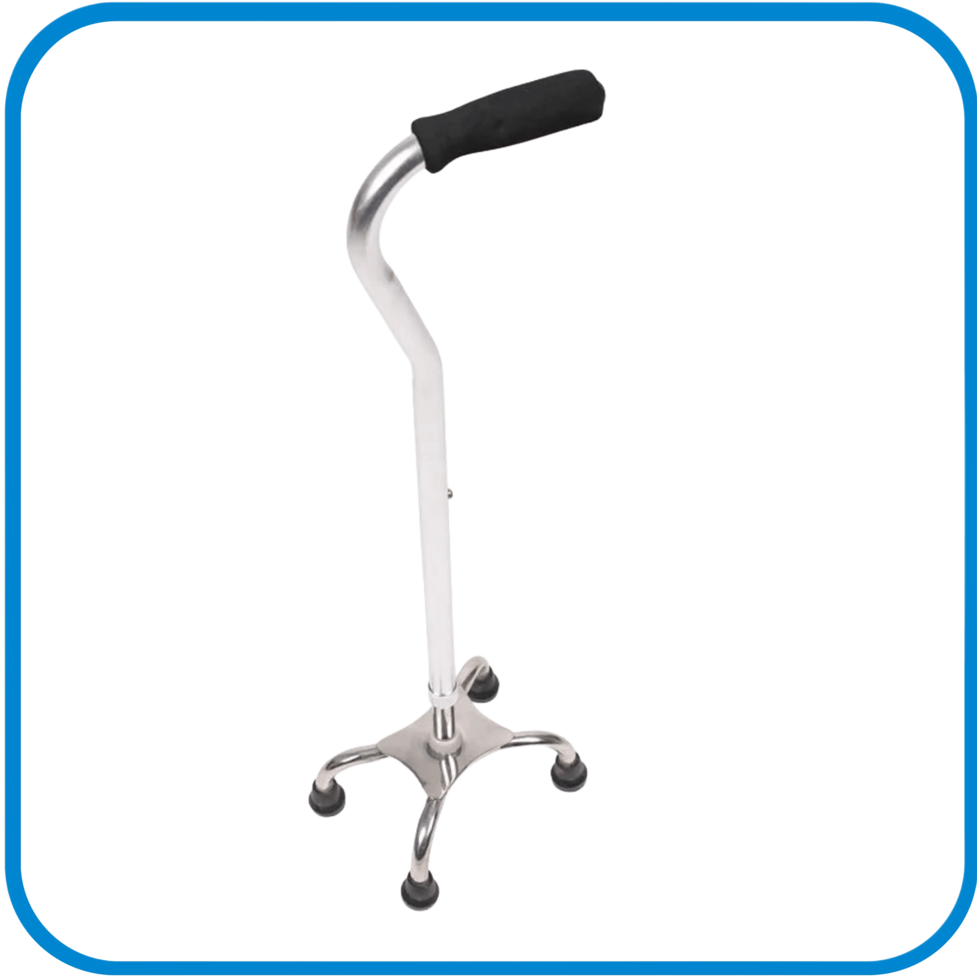 Bastone Medico In Alluminio 4 Piedi - L&G Sport e Benessere