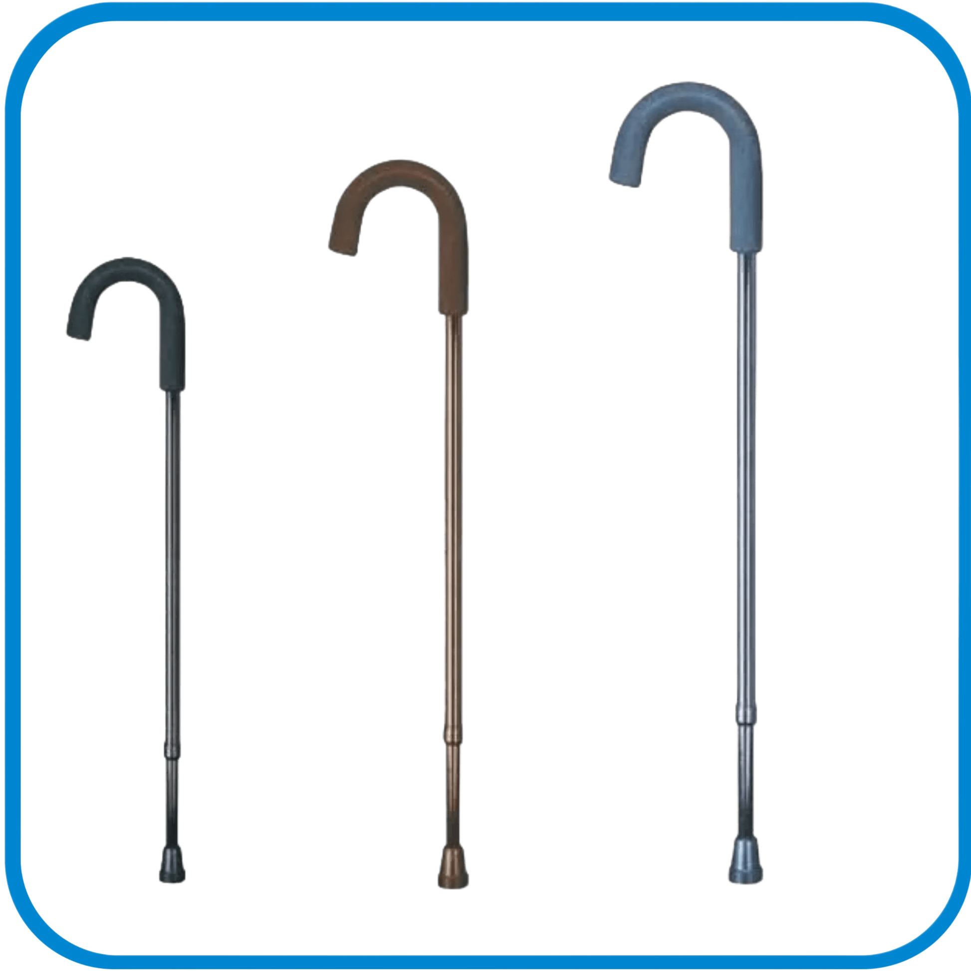 Bastone Da Passeggio in Alluminio Regolabile - L&G Sport e Benessere