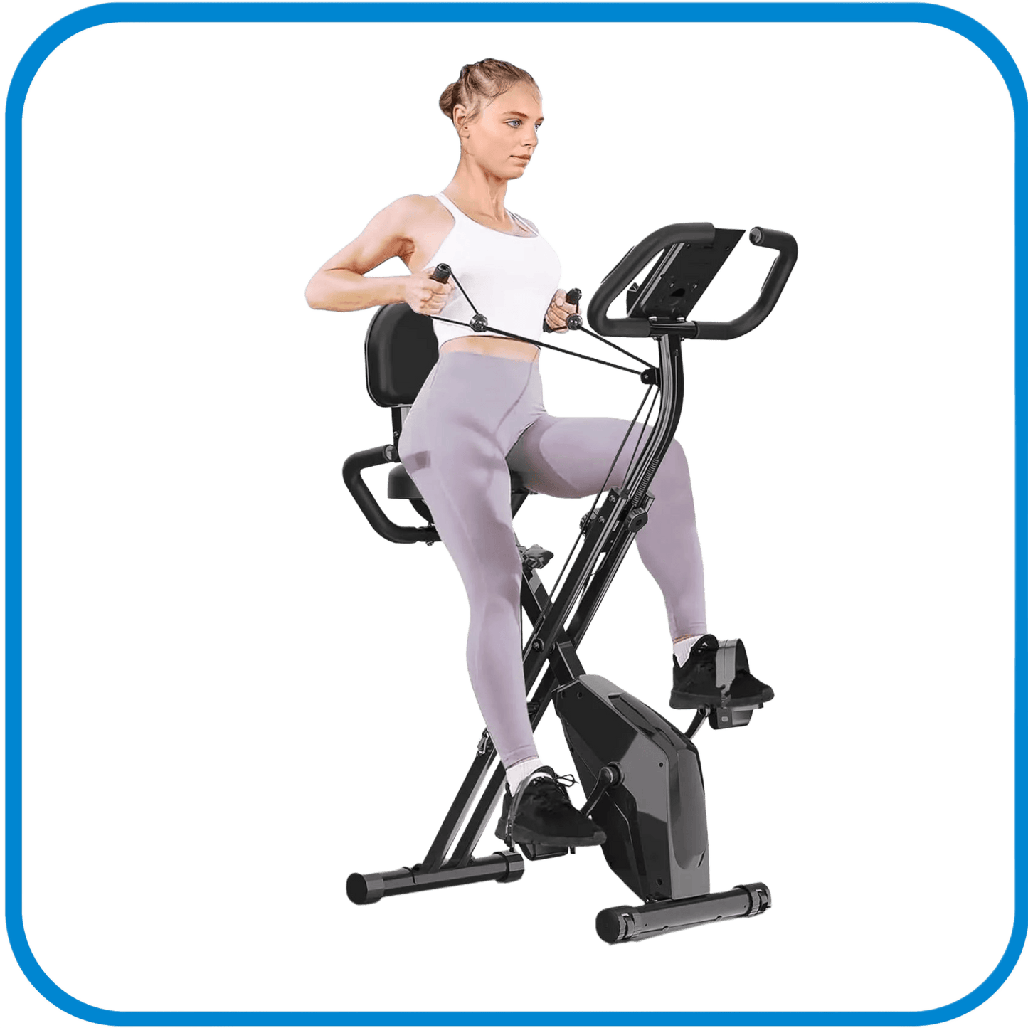 Cyclette Con Rematore Regolabile - L&G Sport e Benessere