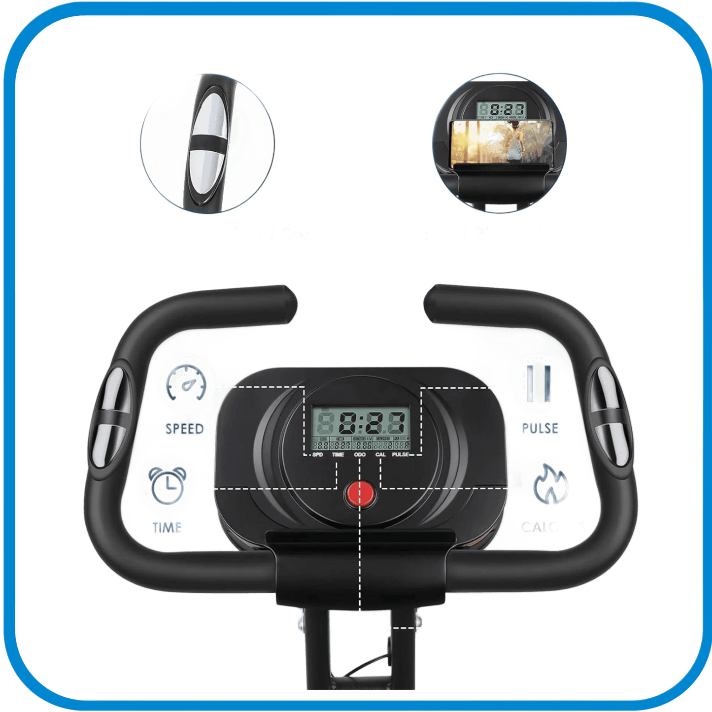 Cyclette Regolabile Con Display - L&G Sport e Benessere