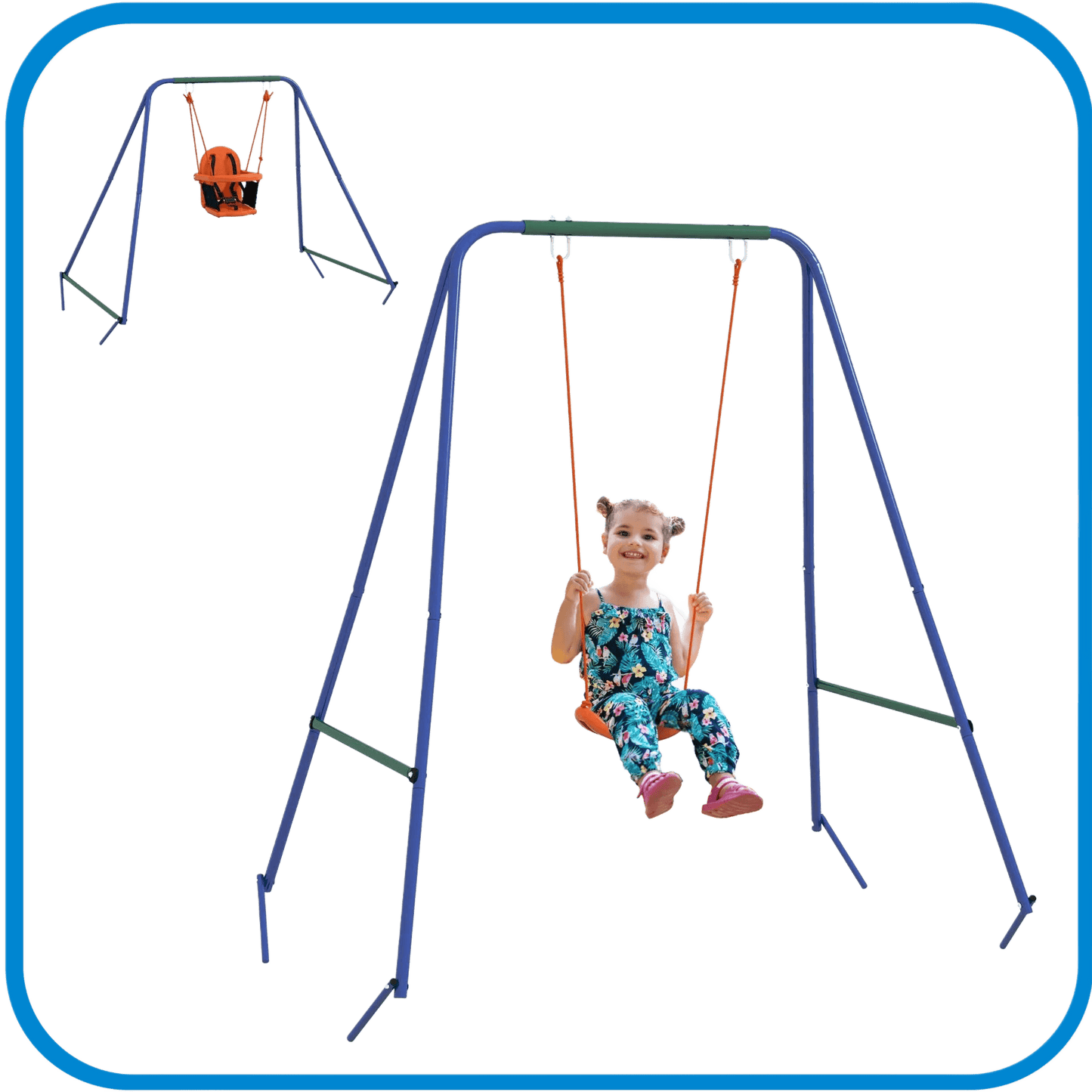 Altalena Per Bambini 3-6 Anni - L&G Sport e Benessere