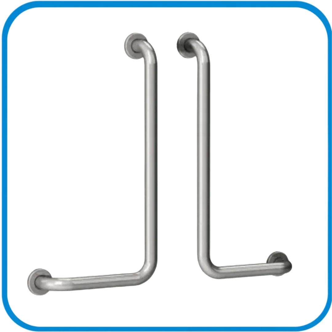 Maniglioni Da Muro Angolati 90° Linea Lux - L&G Sport e Benessere