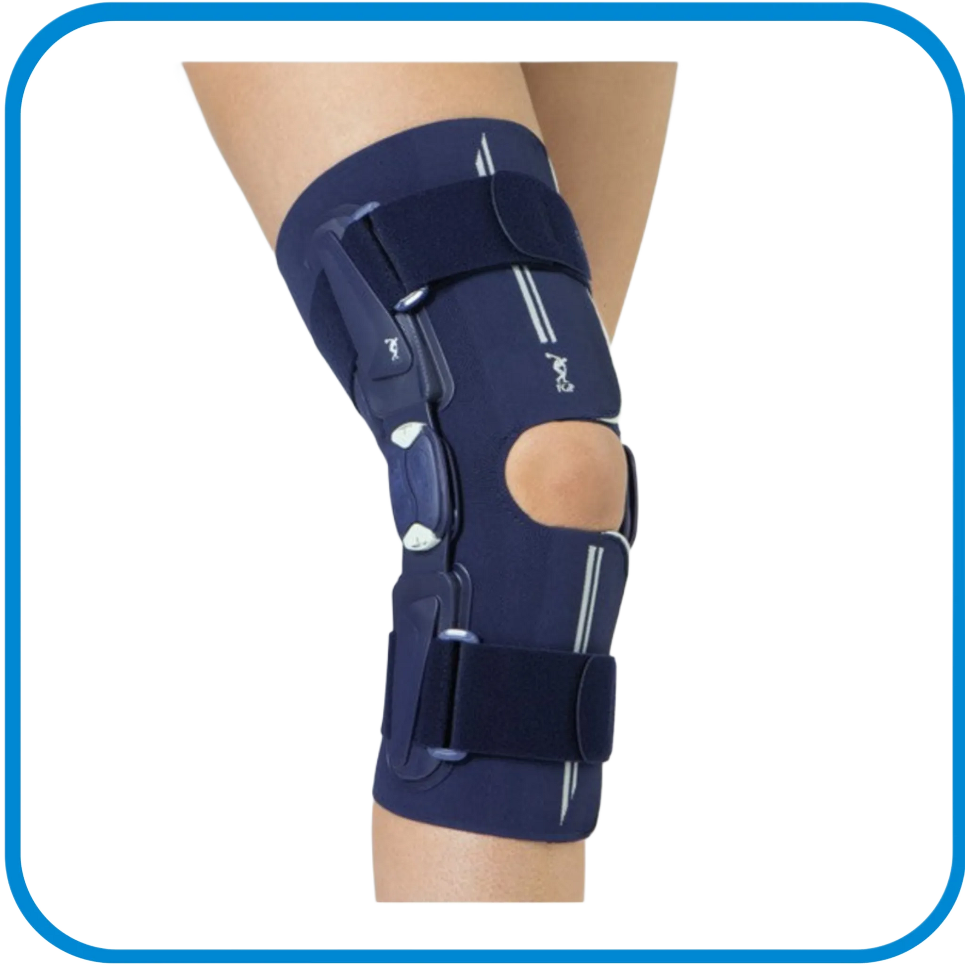 Ginocchiera Traspirante Lunga Con Snodo Physioglide® - L&G Sport e Benessere