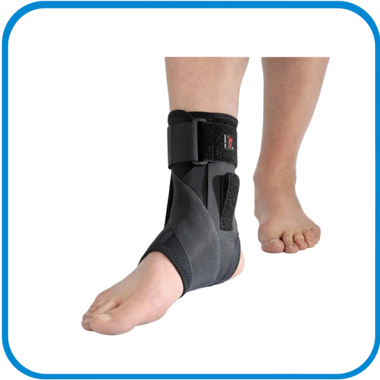 Cavigliera In Neoprene Stabilizzante Con Bendaggio Ad 8 - L&G Sport e Benessere