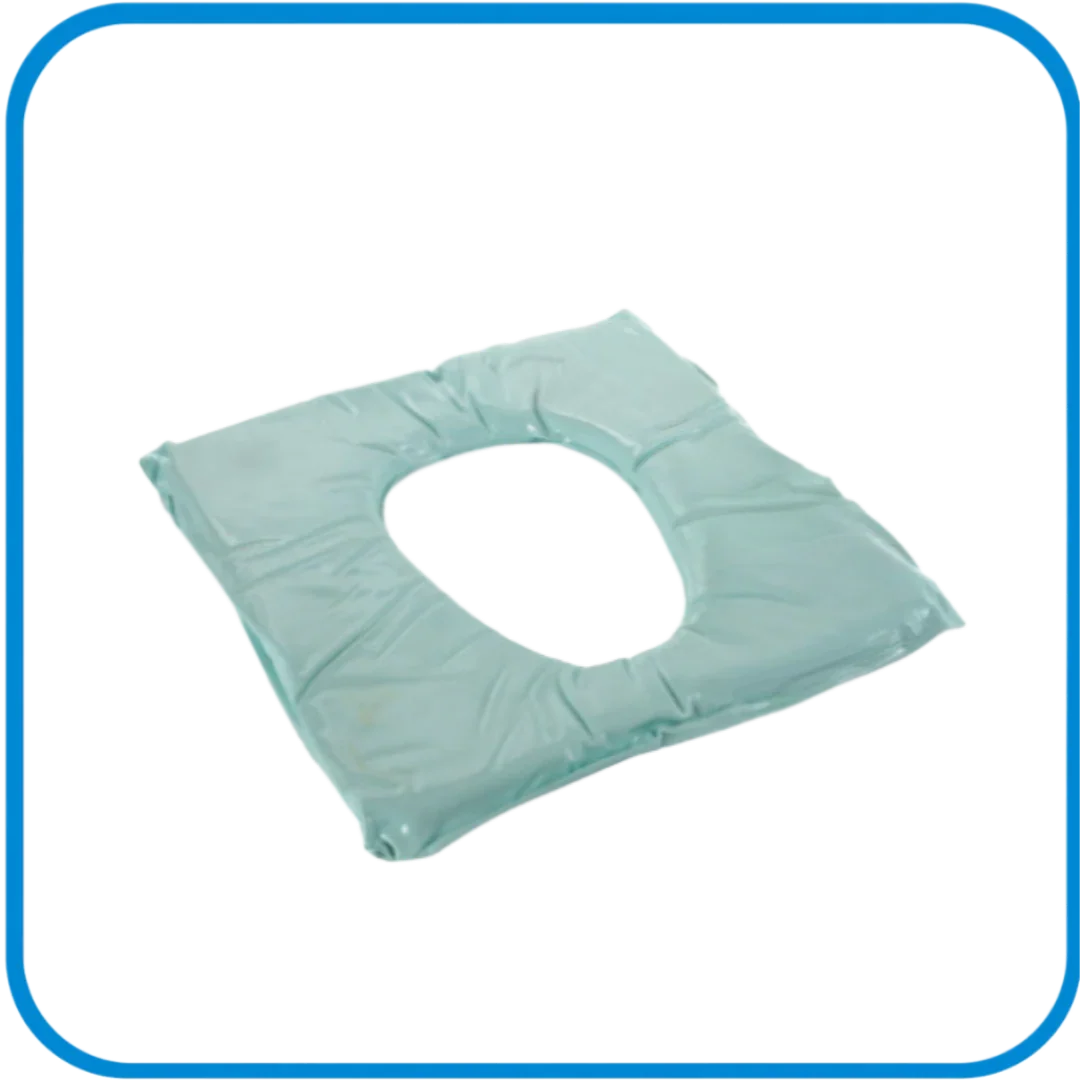Cuscino Gel Fluido Con Foro 42 X 42 Cm - L&G Sport e Benessere