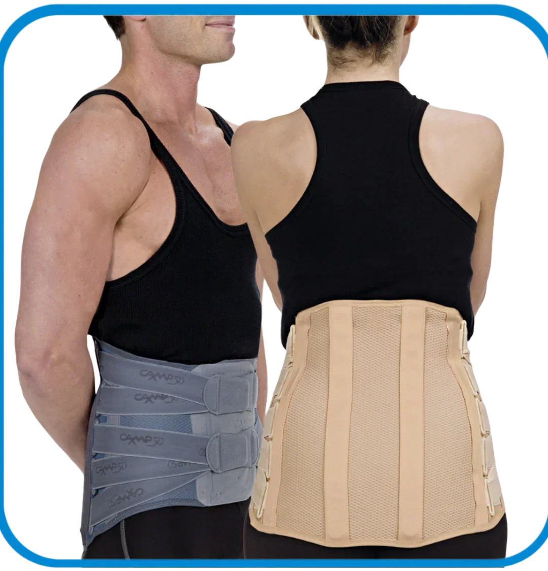 5033 - 5033G Camp 50 Corsetto Lombosacrale - L&G Sport e Benessere