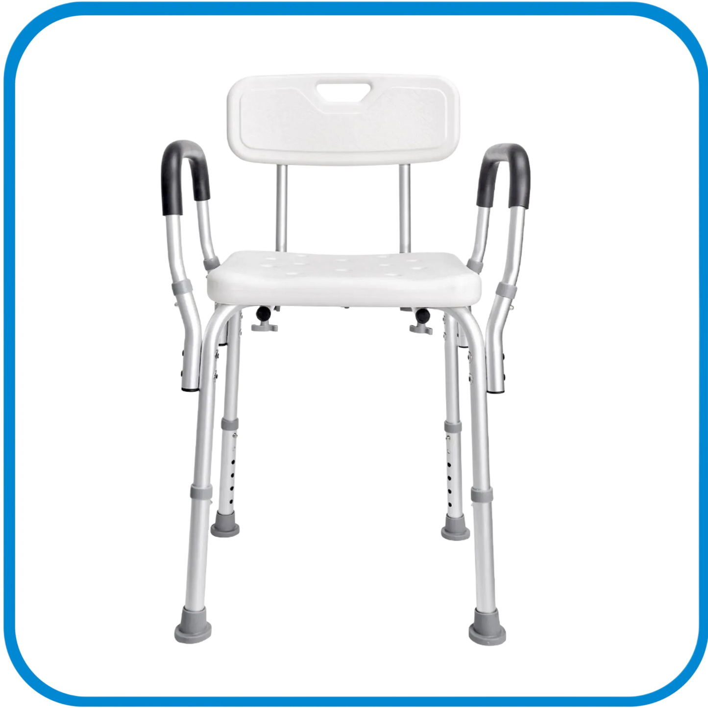 Sedile Per Doccia Antiscivolo Regolabile - L&G Sport e Benessere