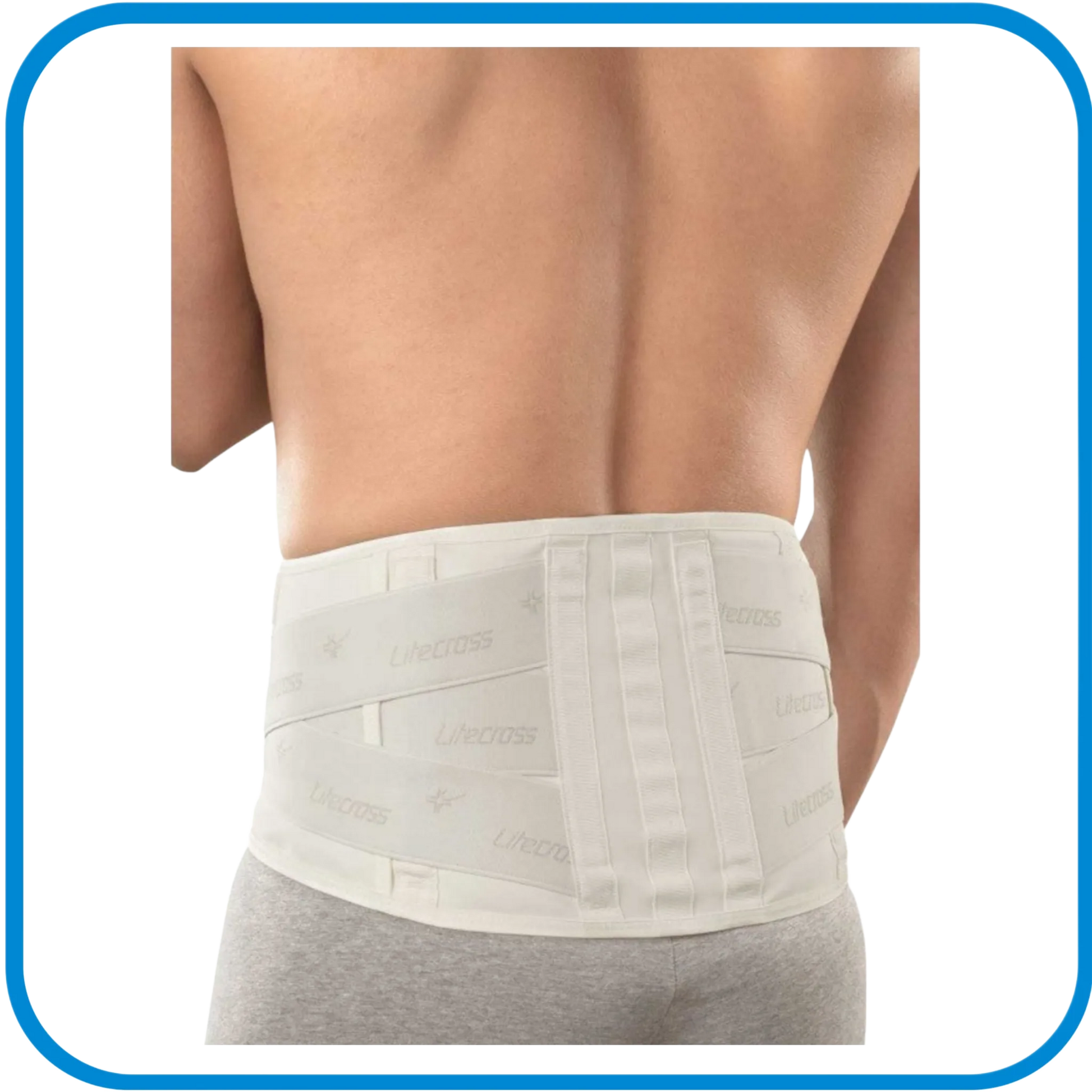 Busto Ortopedico Elastico Ribassato - Lite Cross 93 - L&G Sport e Benessere