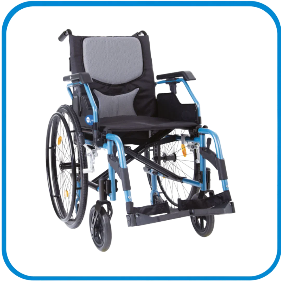 Carrozzina Leggera Pieghevole Autospinta Helios Pro Cp790 - L&G Sport e Benessere