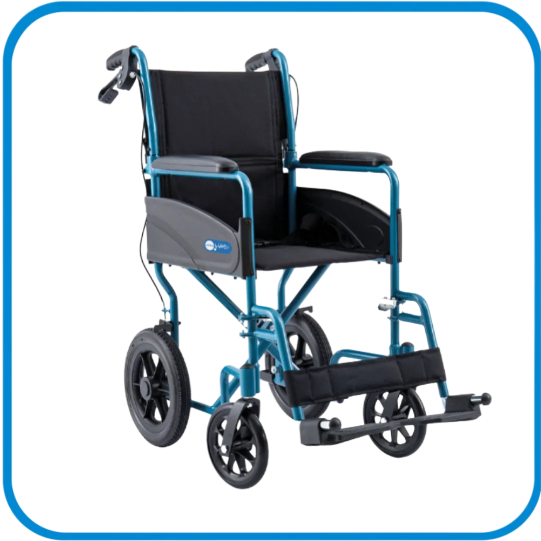 Carrozzina Leggera Pieghevole Transito Helios Go!2 Cp762 - L&G Sport e Benessere