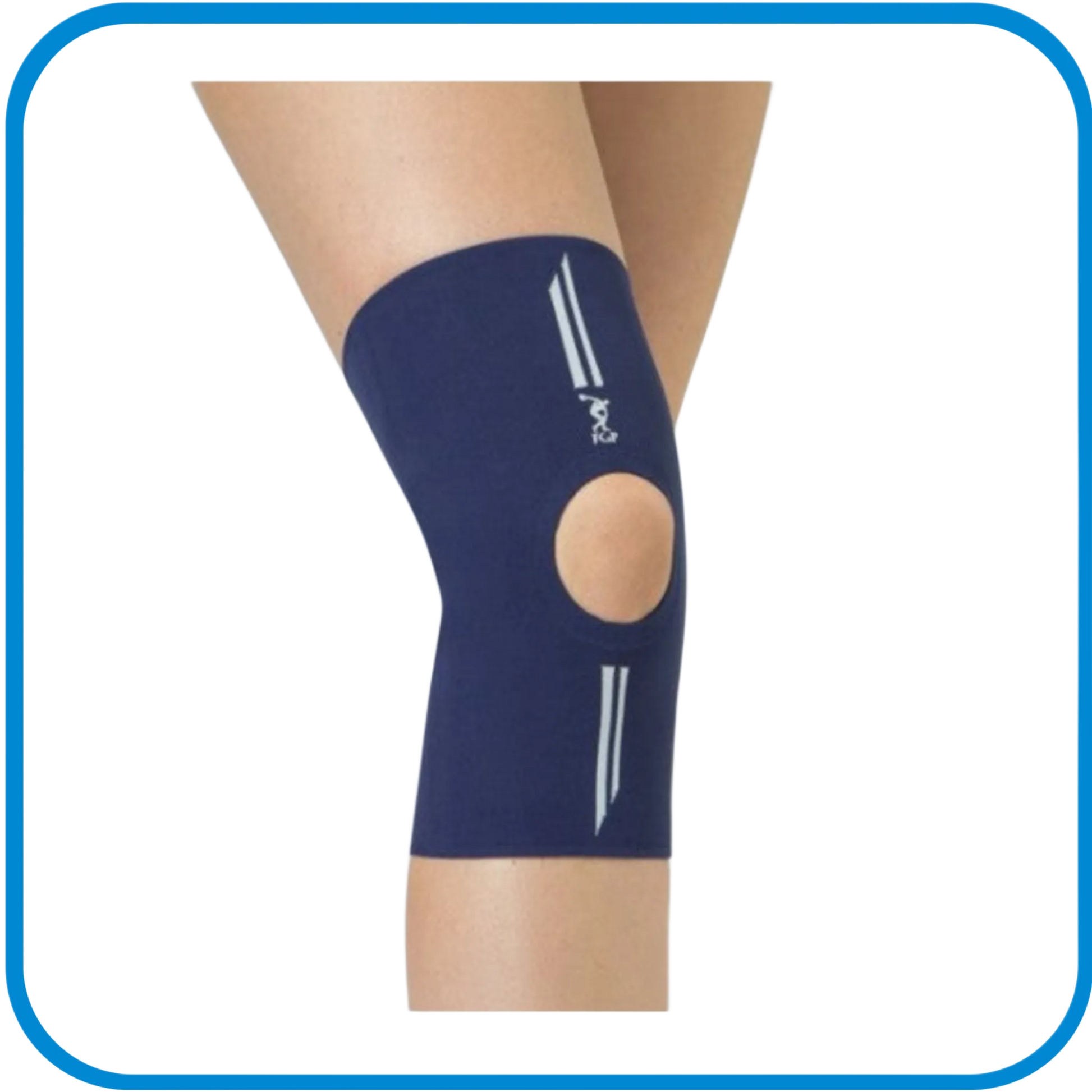 Ginocchiera Traspirante Con Foro Rotuleo - L&G Sport e Benessere