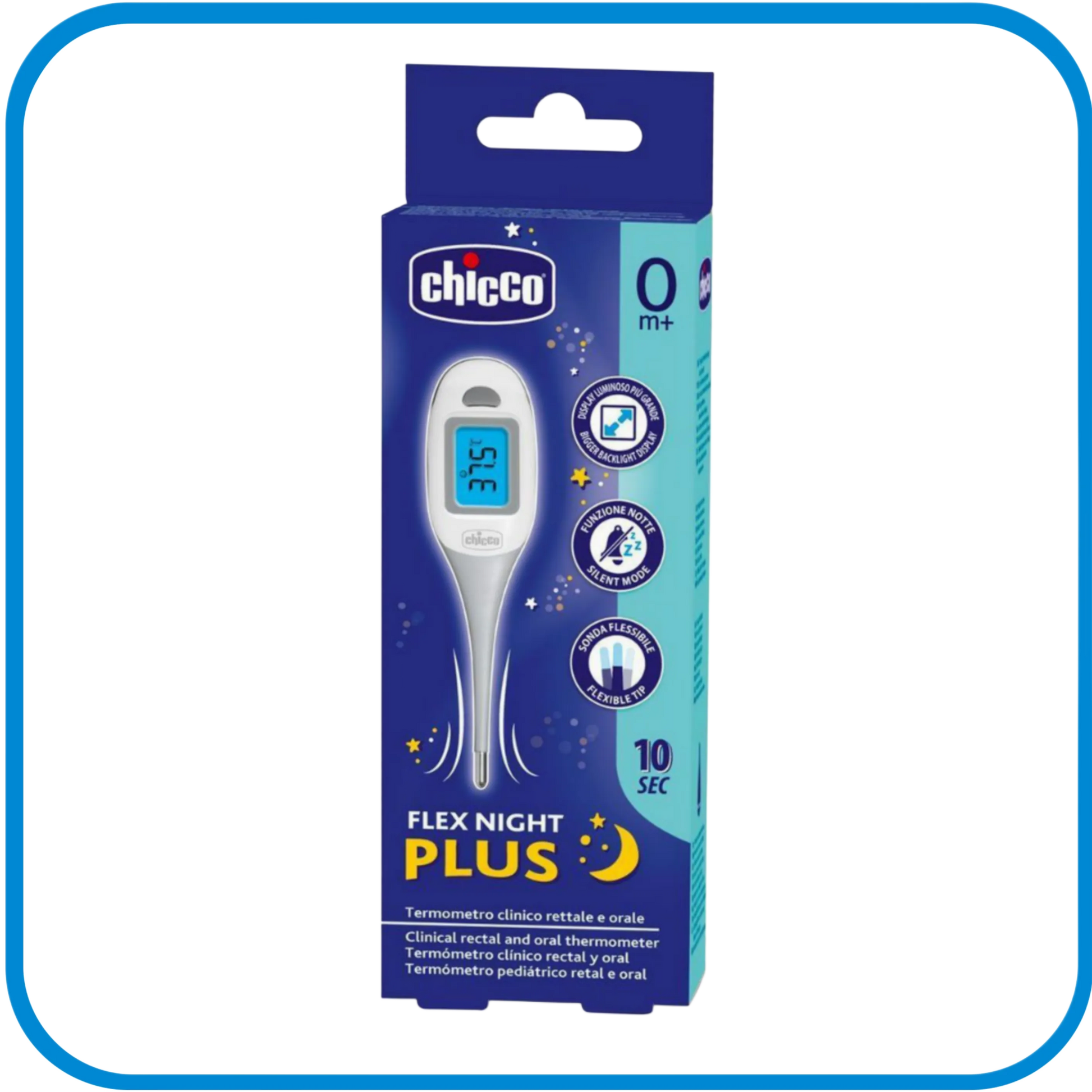Termometro Flex Night Chicco - L&G Sport e Benessere