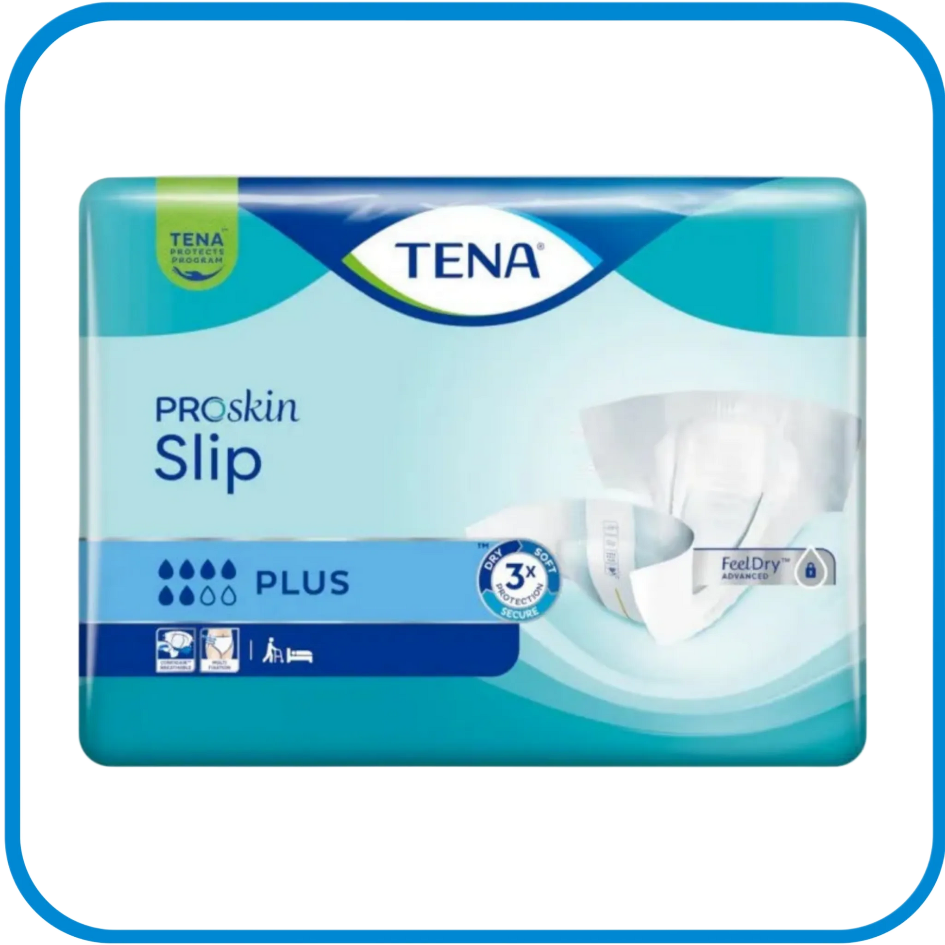 Tena - Proskin Slip Plus - Pannolino Per Incontinenza - 60Pz - L&G Sport e Benessere