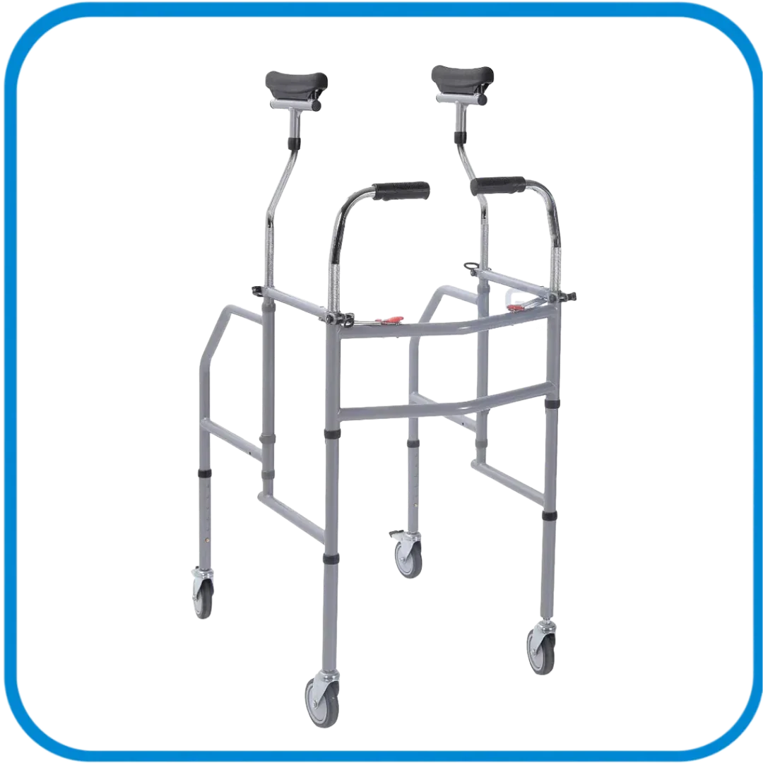 Deambulatore Sottoascellare Verniciato Pieghevole Rp758S - L&G Sport e Benessere