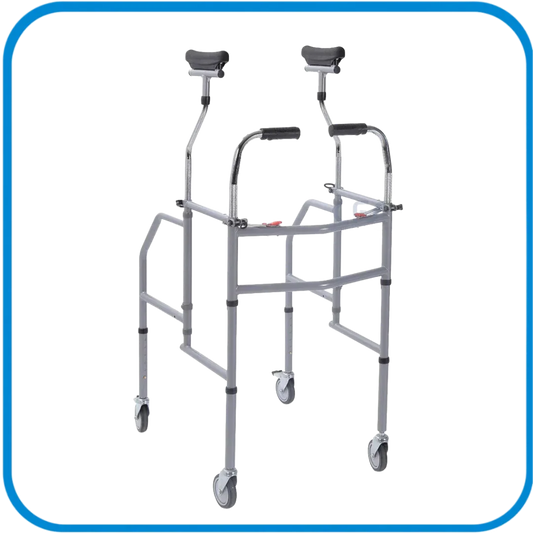 Deambulatore Sottoascellare Verniciato Pieghevole Rp758S - L&G Sport e Benessere