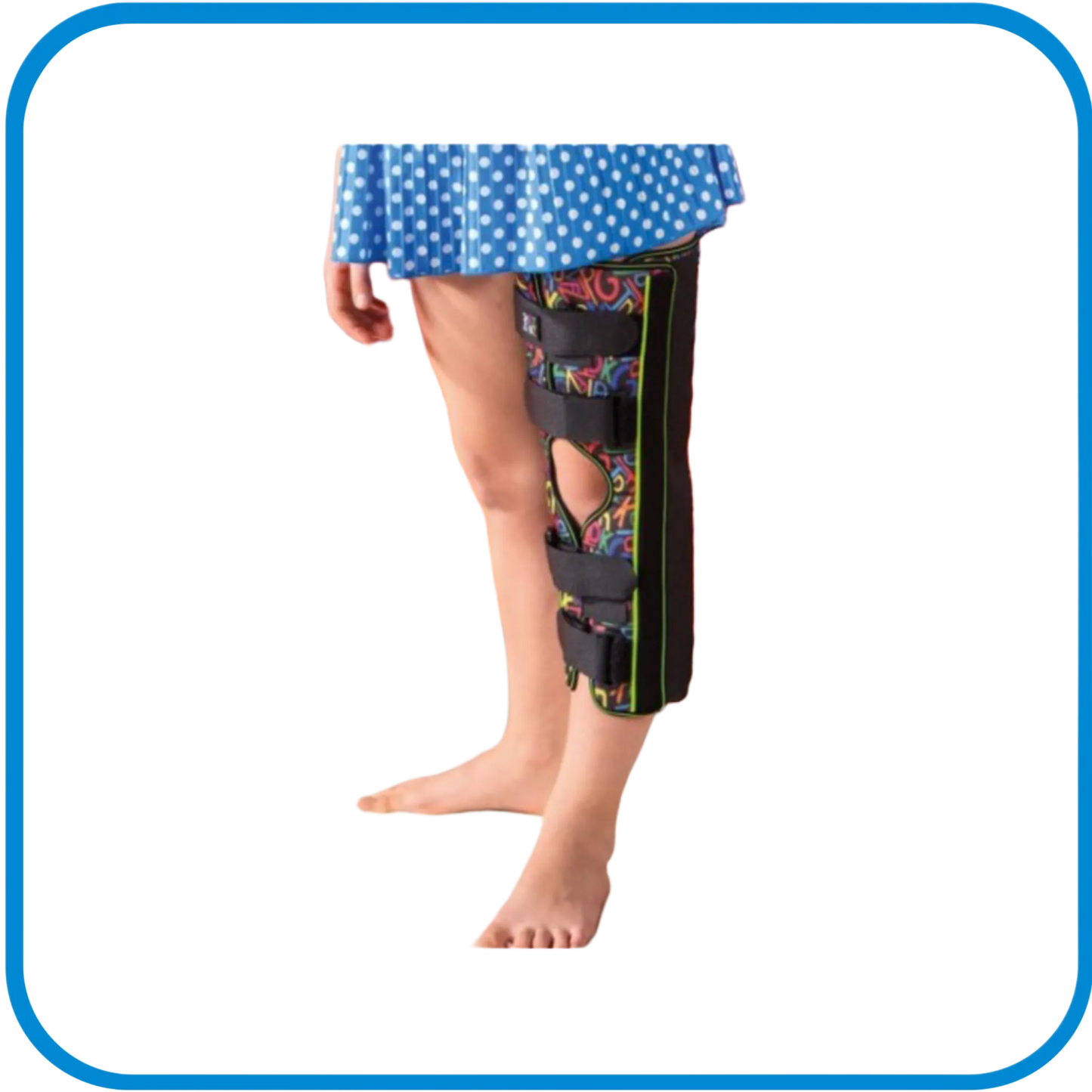 Ginocchiera Pediatrica Immobilizzatrice 0° A 3 Pannelli - L&G Sport e Benessere