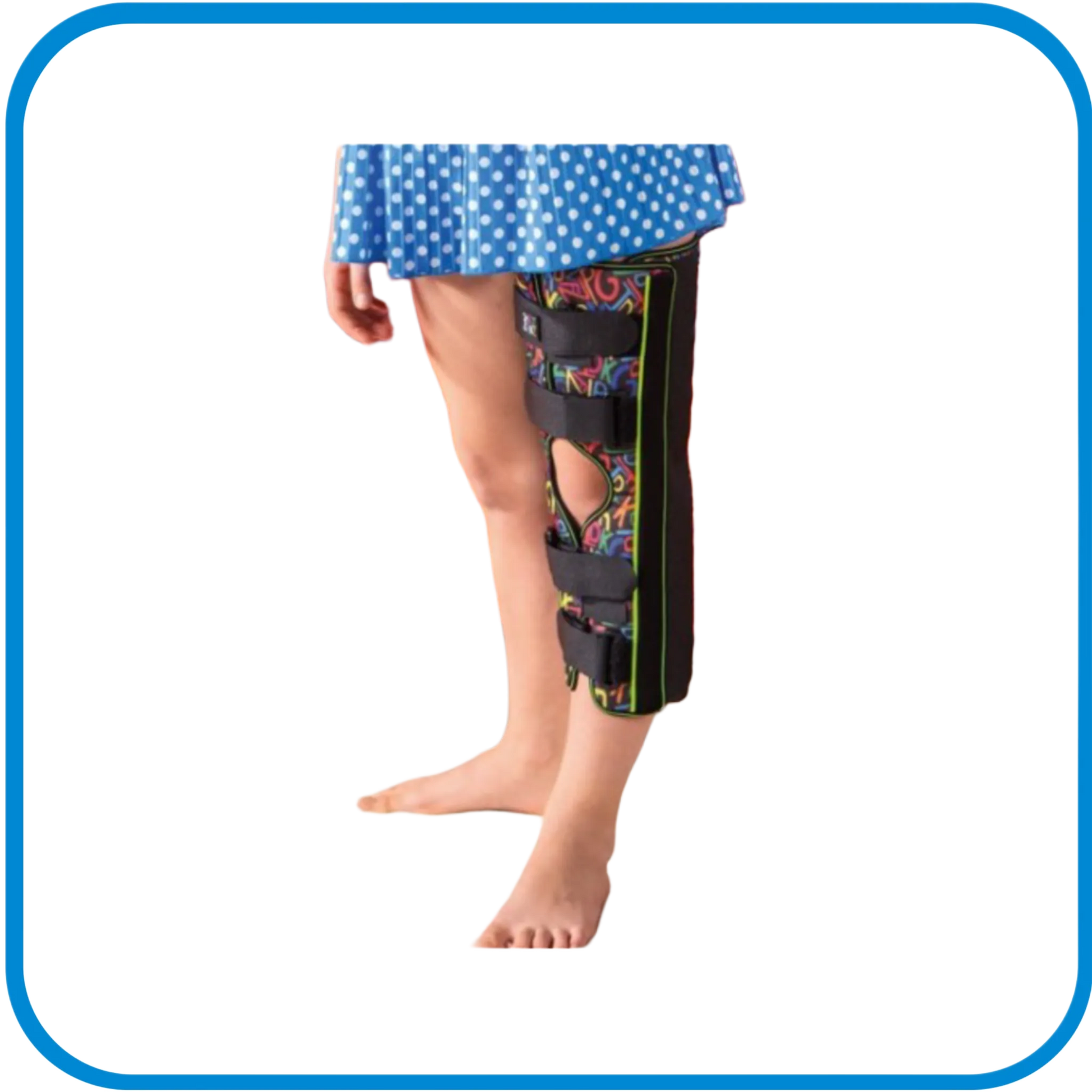 Ginocchiera Pediatrica Immobilizzatrice 0° A 3 Pannelli - L&G Sport e Benessere