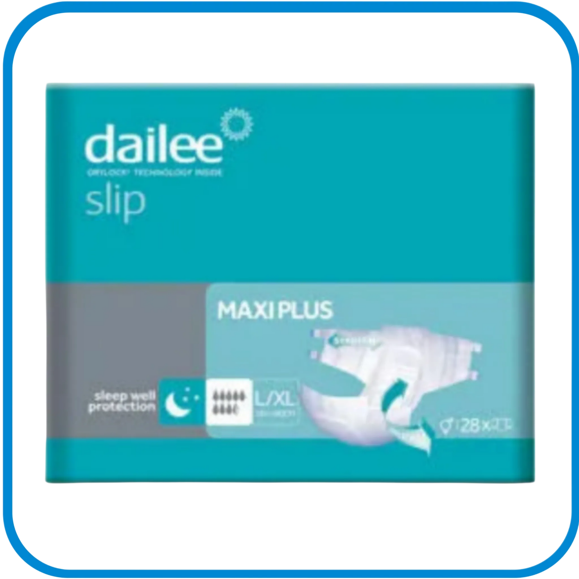 Dailee Slip Maxi Plus - Pannolone Per Anziani - 28Pz - L&G Sport e Benessere