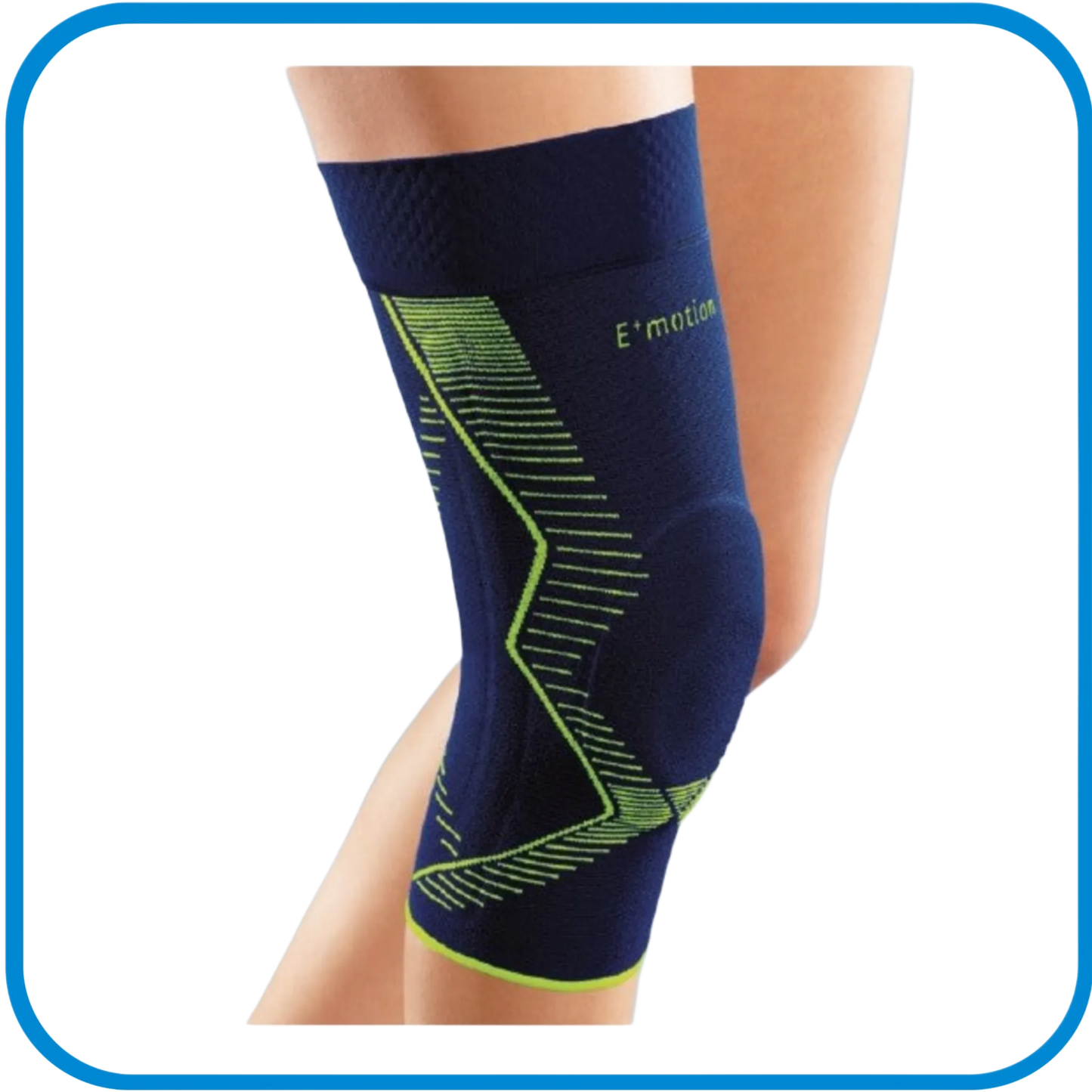 Ginocchiera Elastica Con Anello Rotuleo In Silicone - L&G Sport e Benessere