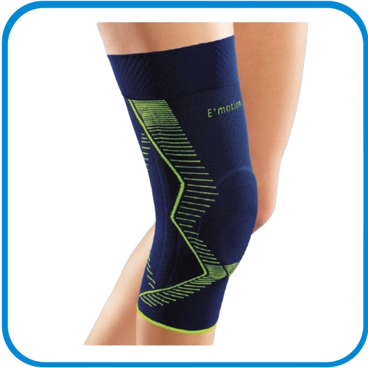 Ginocchiera Elastica Con Anello Rotuleo In Silicone - L&G Sport e Benessere