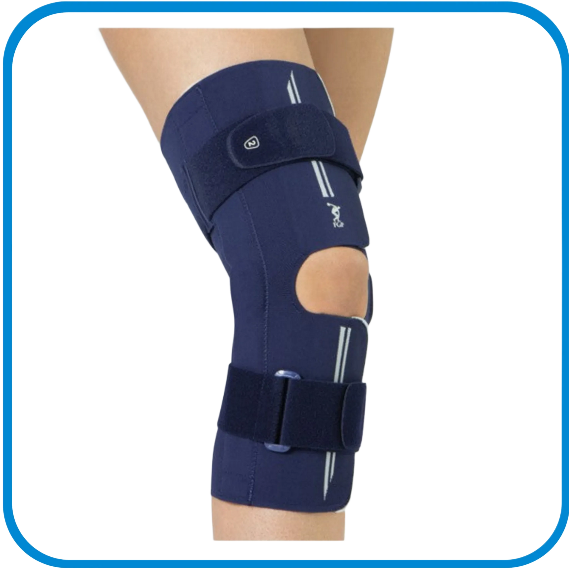 Ginocchiera Traspirante Aperta Con Snodo Policentrico - L&G Sport e Benessere