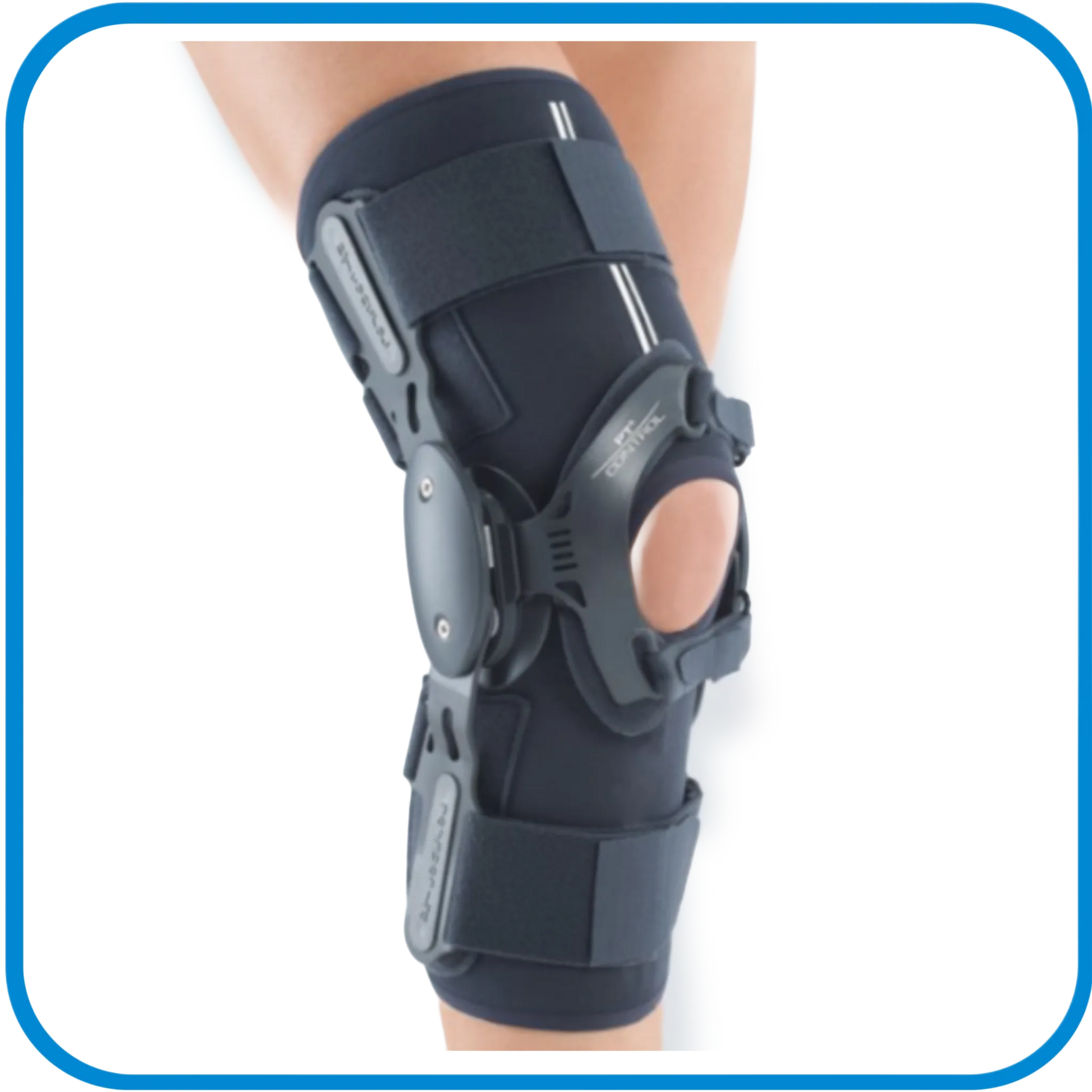 Ginocchiera Trasparente Aperta Dinamica Per Stabilizzazione Rotulea - L&G Sport e Benessere