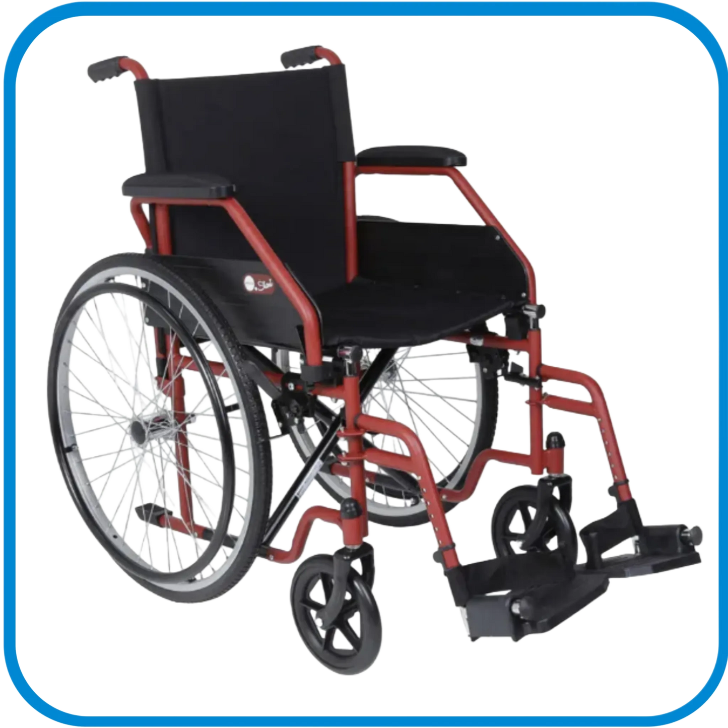 Carrozzina Autospinta Pieghevole Start - L&G Sport e Benessere