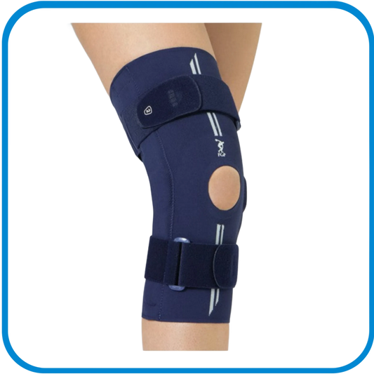 Ginocchiera Traspirante Aperta Con Stecche A Spirale - L&G Sport e Benessere