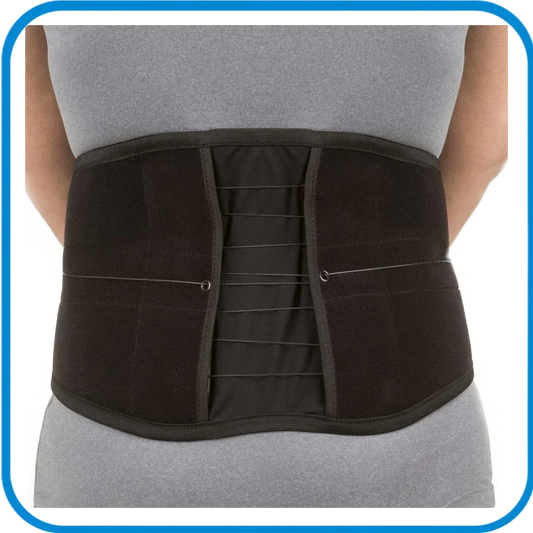 L.S.O. Blacky Corsetto Semirigido Lombosacrale - L&G Sport e Benessere